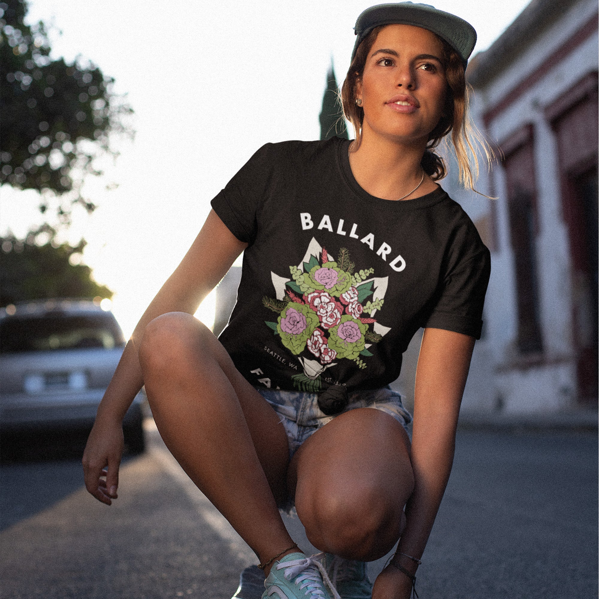 Ballard Flower Bouquet Tee