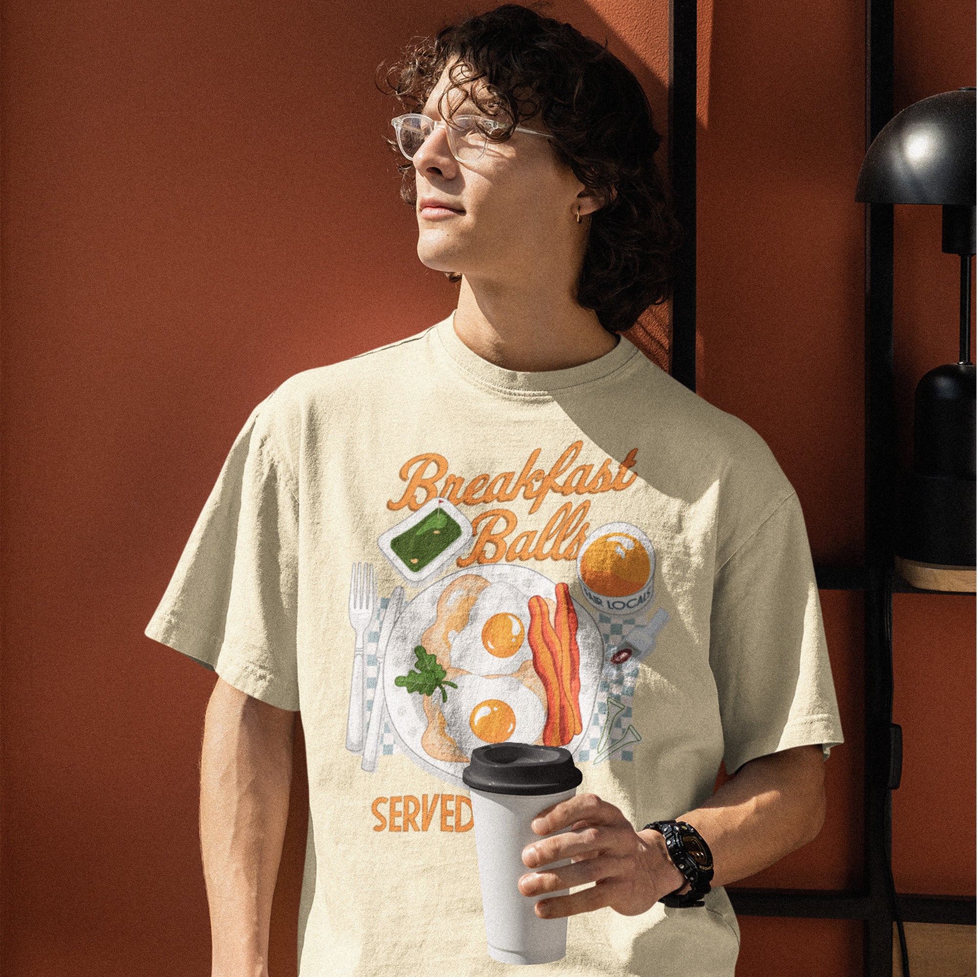 Breakfast Balls Golf Tee