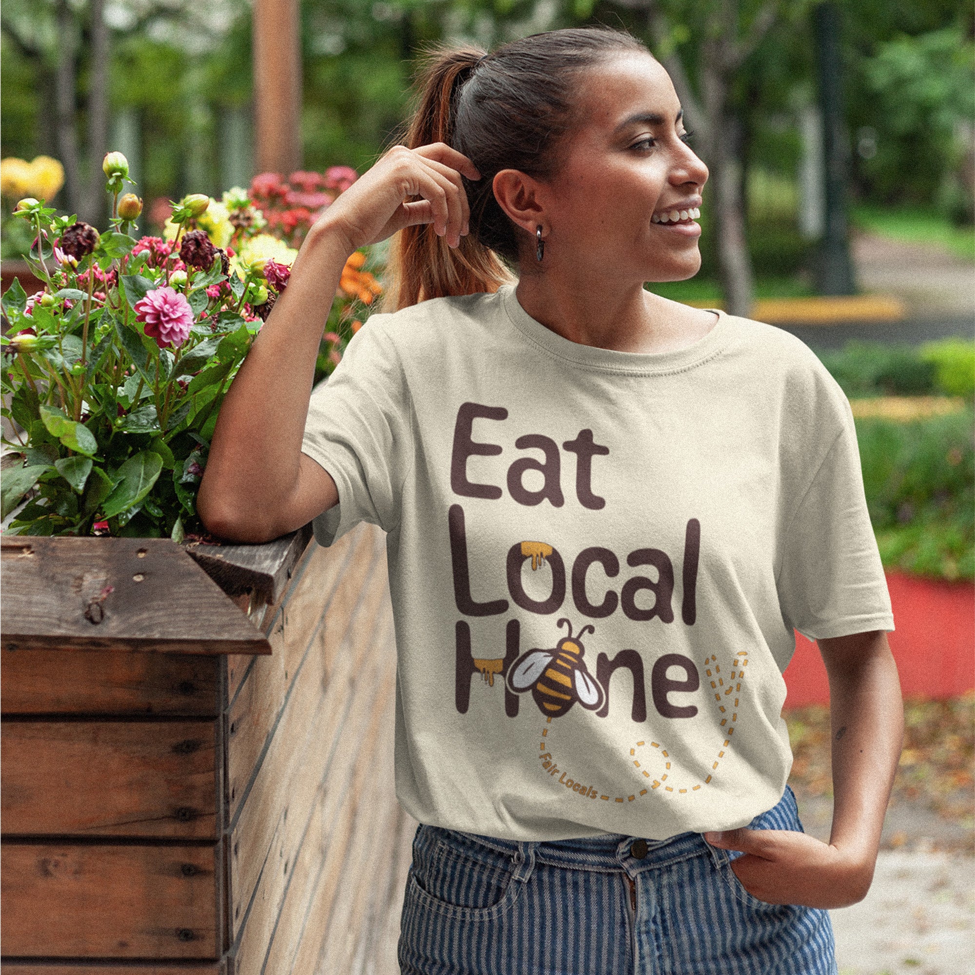 Eat Local Honey Tee