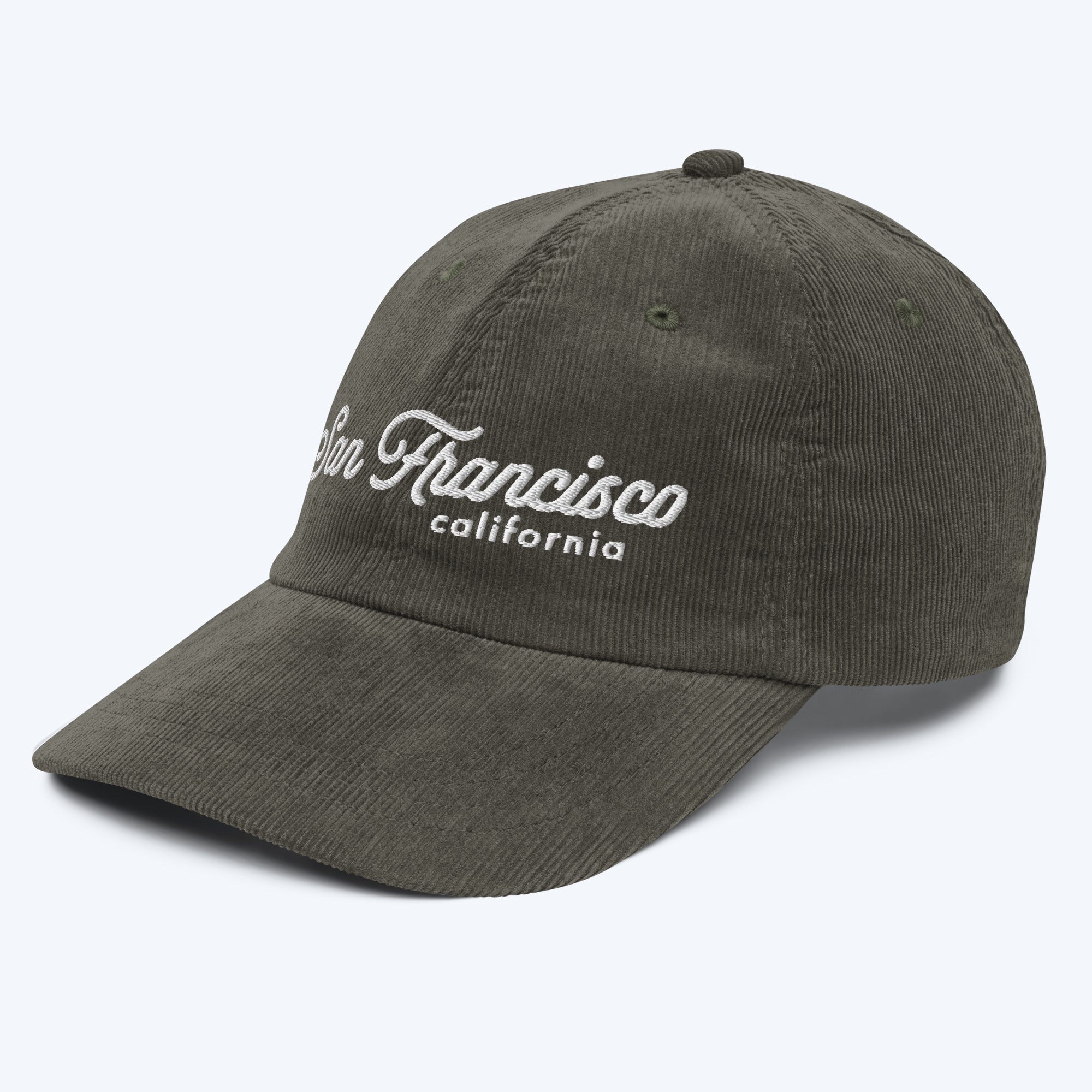 San Francisco Neighborhoods Corduroy Hat