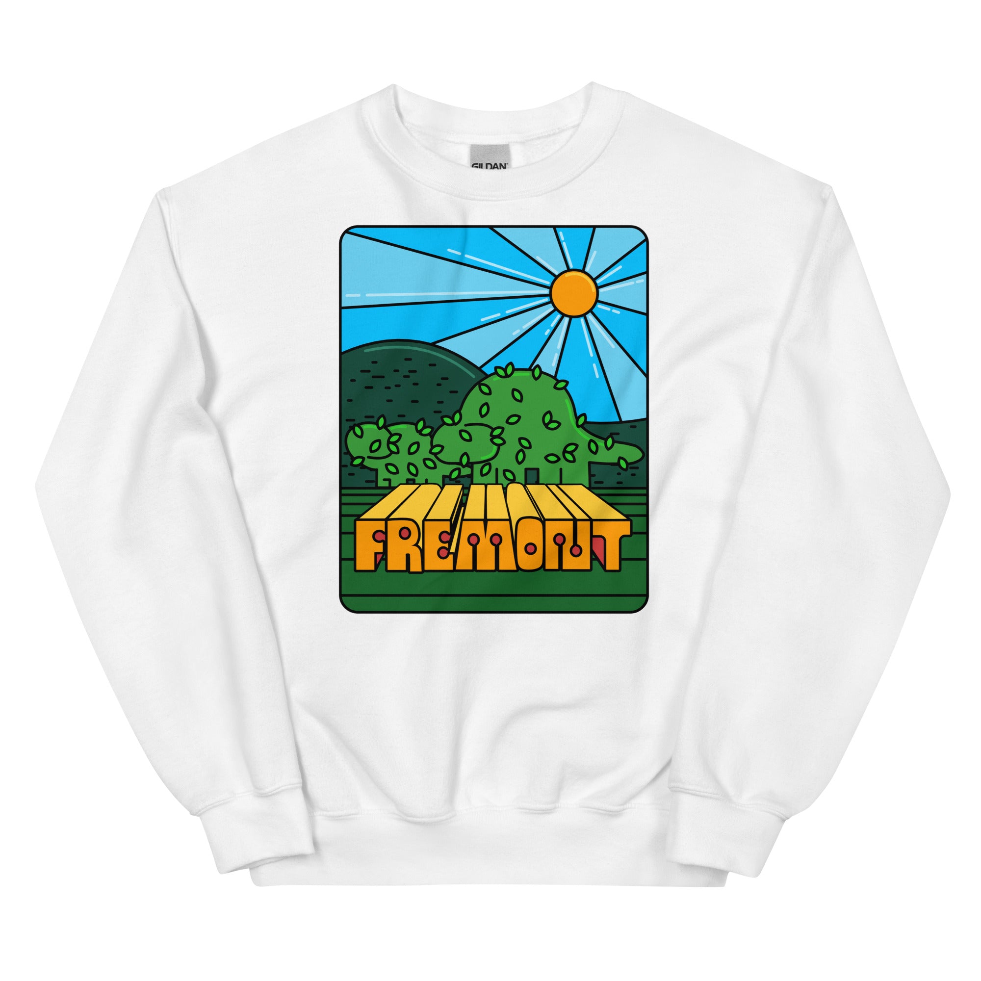 Dinos Crew Neck Sweatshirt - Fremont | Seattle, WA