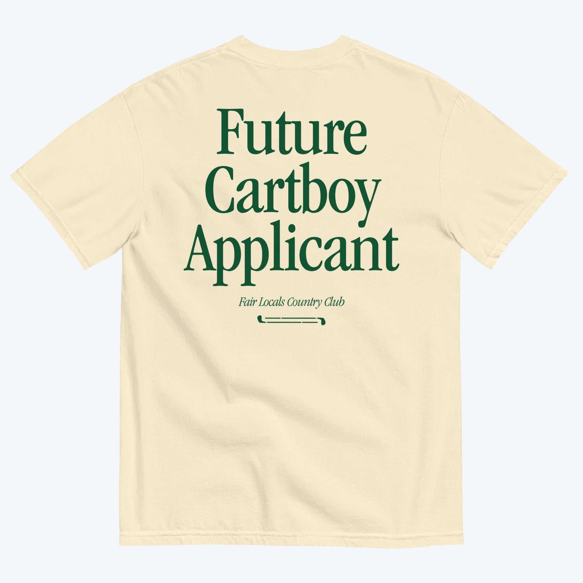 Future Cartboy Applicant Golf Tee