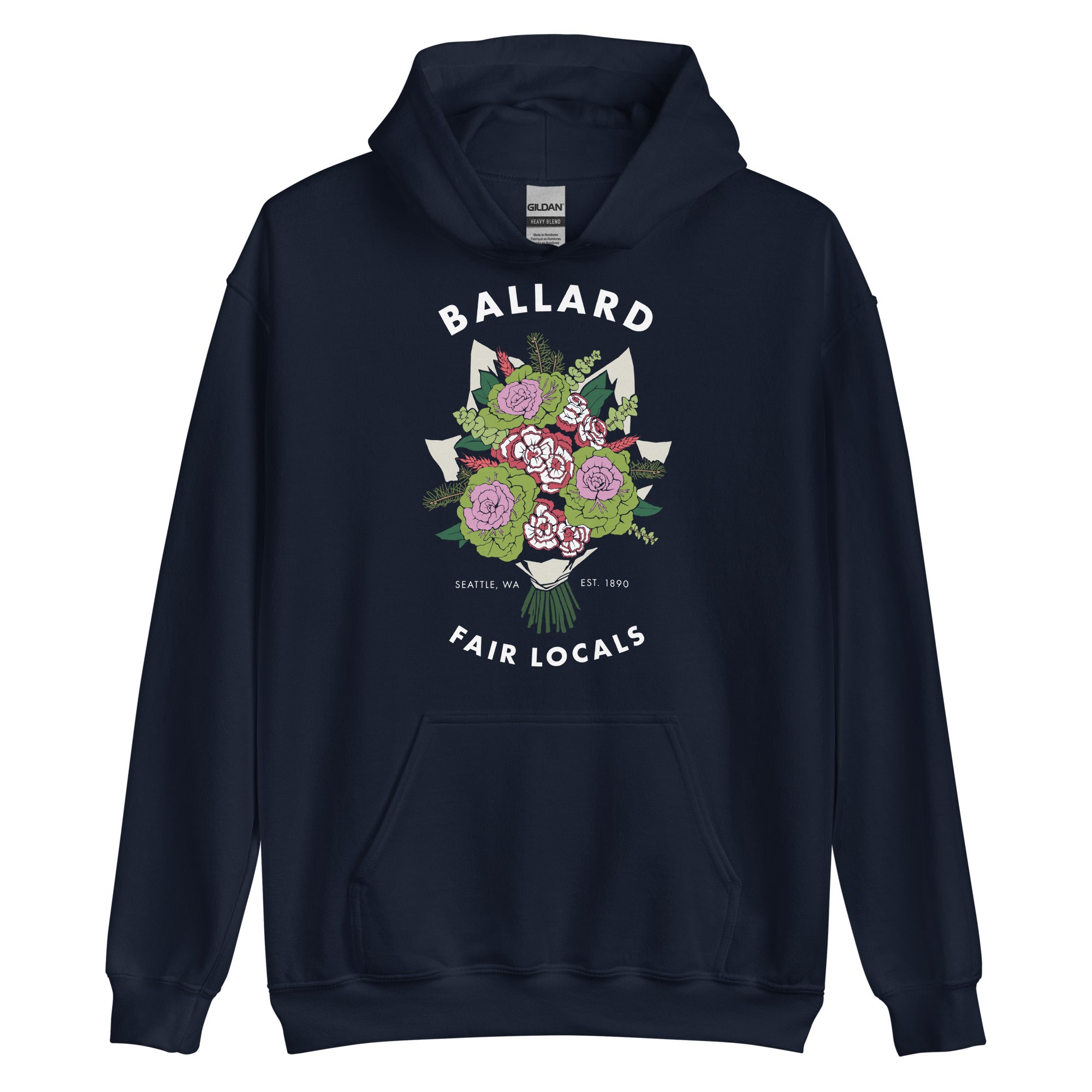 Flower Bouquet Hoodie - Ballard | Seattle, WA