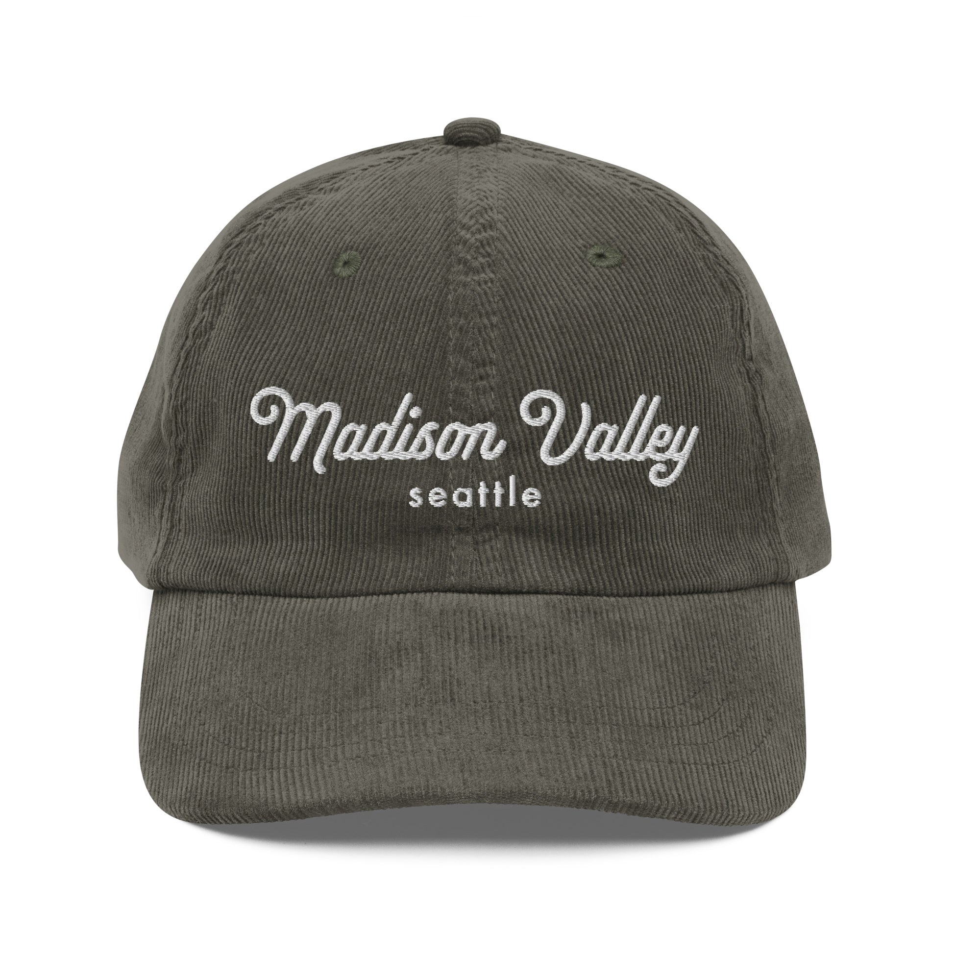 Seattle Neighborhoods Corduroy Hat - Madison Valley