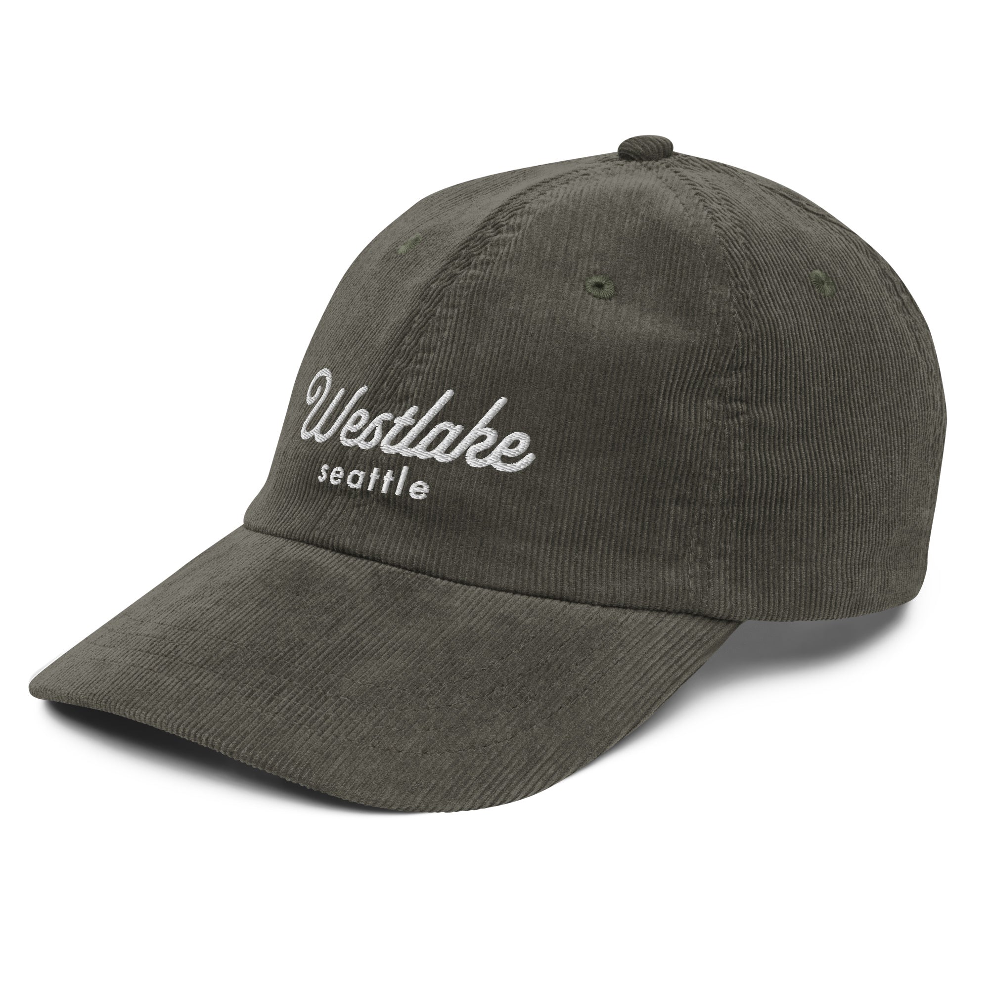 Seattle Neighborhoods Corduroy Hat - Westlake