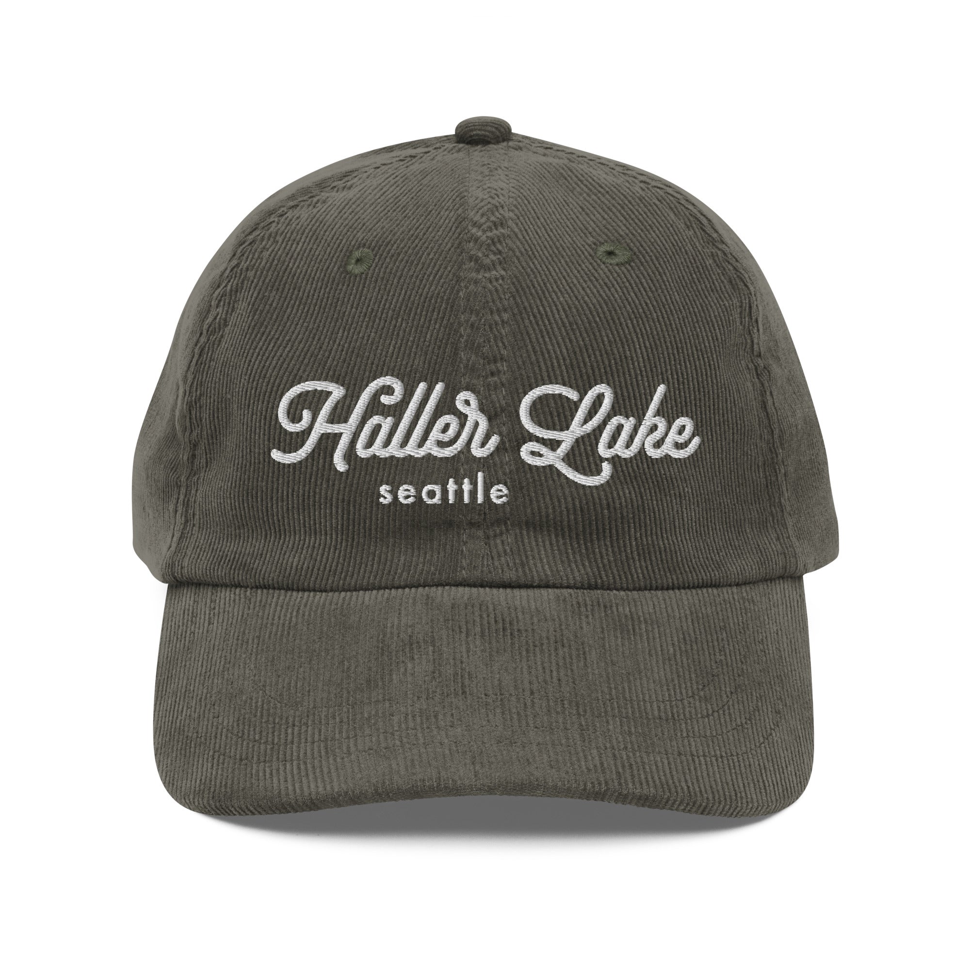 Seattle Neighborhoods Corduroy Hat - Haller Lake