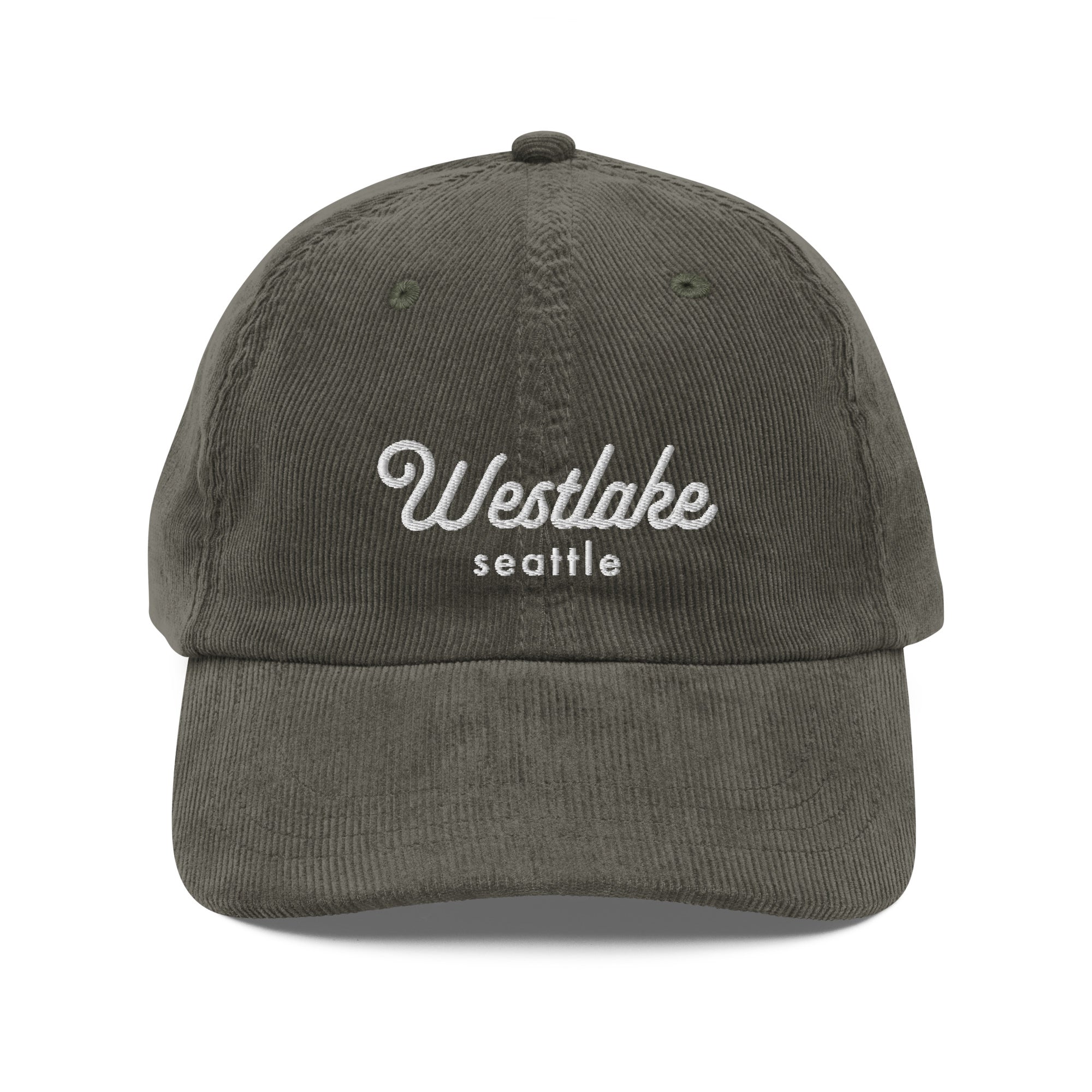 Seattle Neighborhoods Corduroy Hat - Westlake