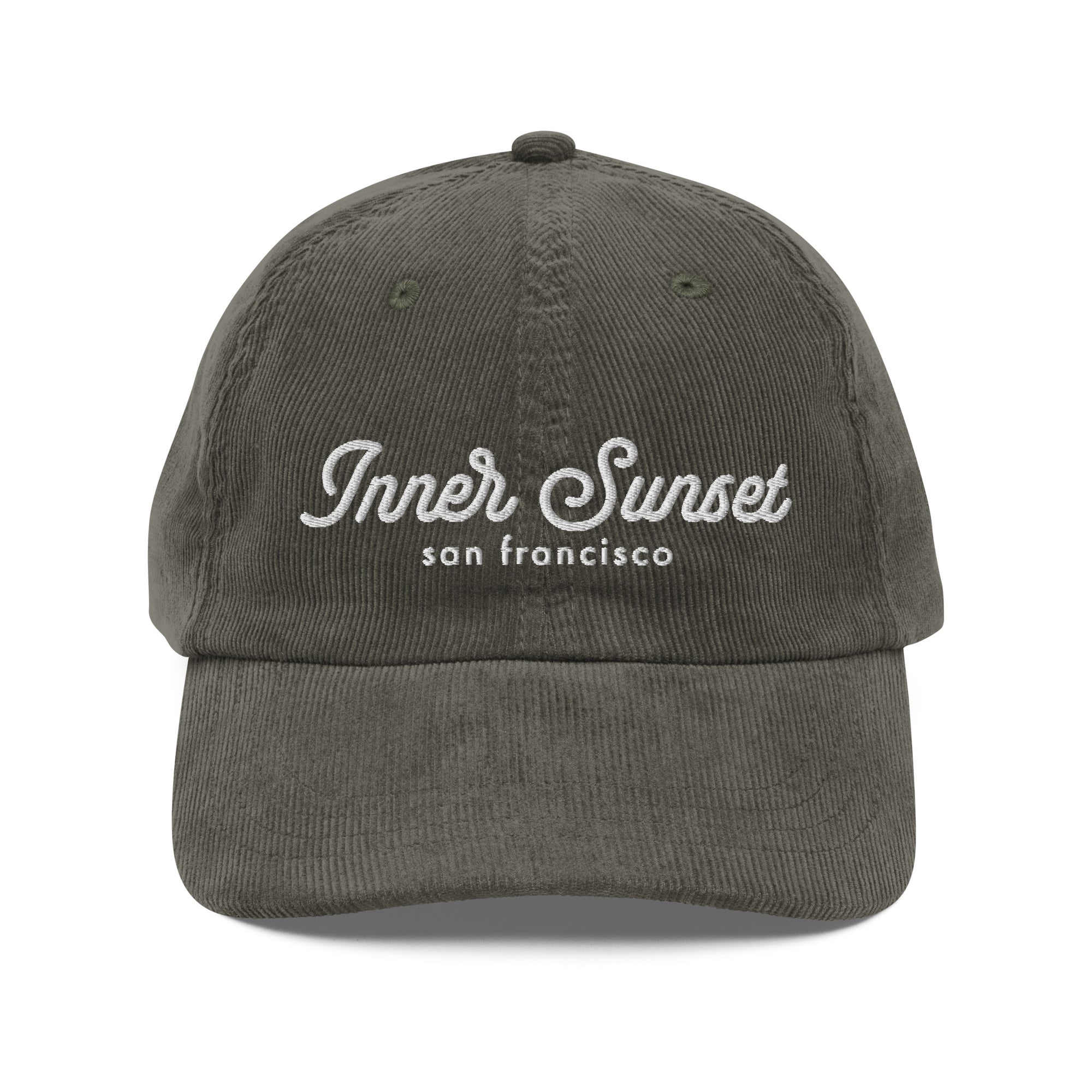 San Francisco Neighborhoods Corduroy Hat - Inner Sunset