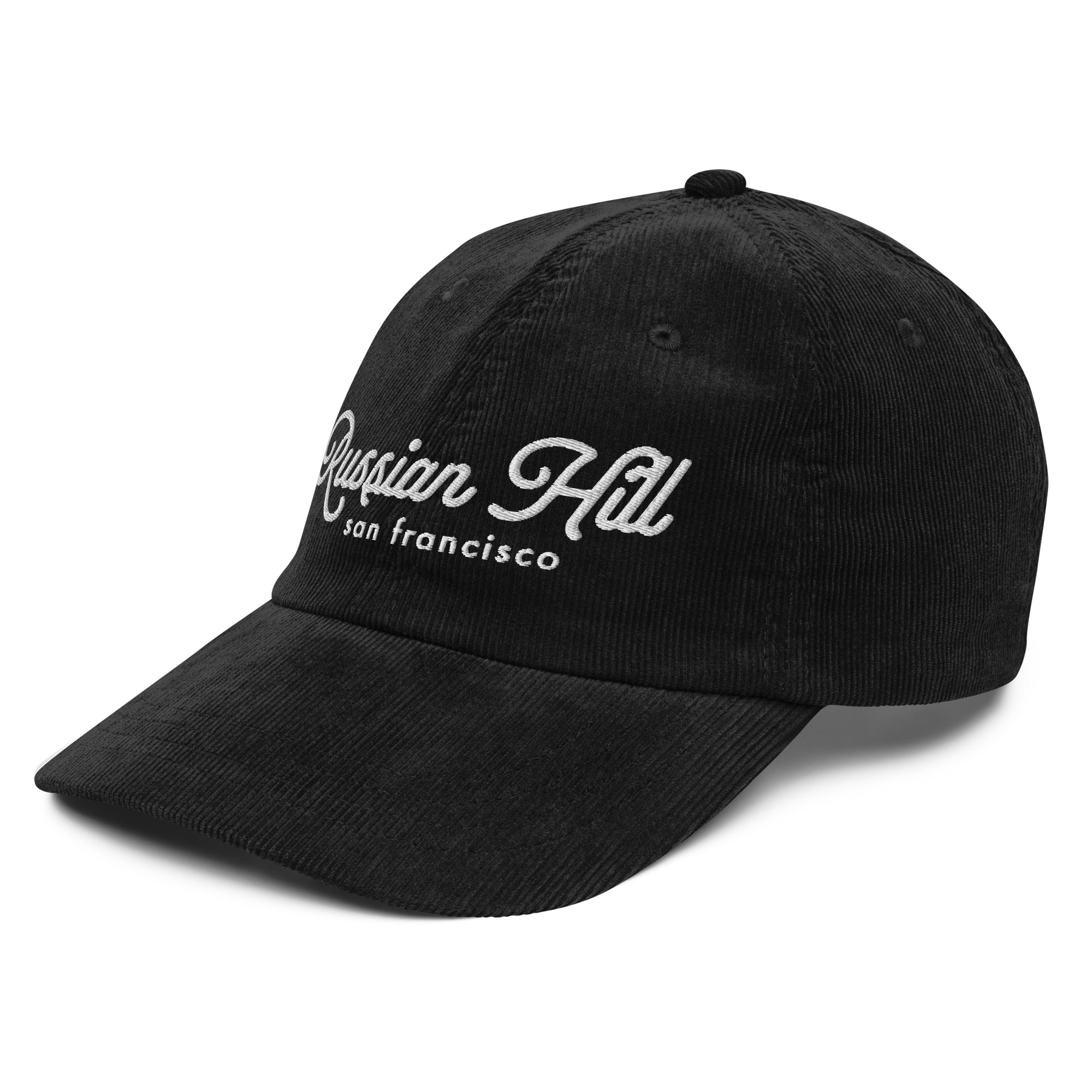 San Francisco Neighborhoods Corduroy Hat - Russian Hill