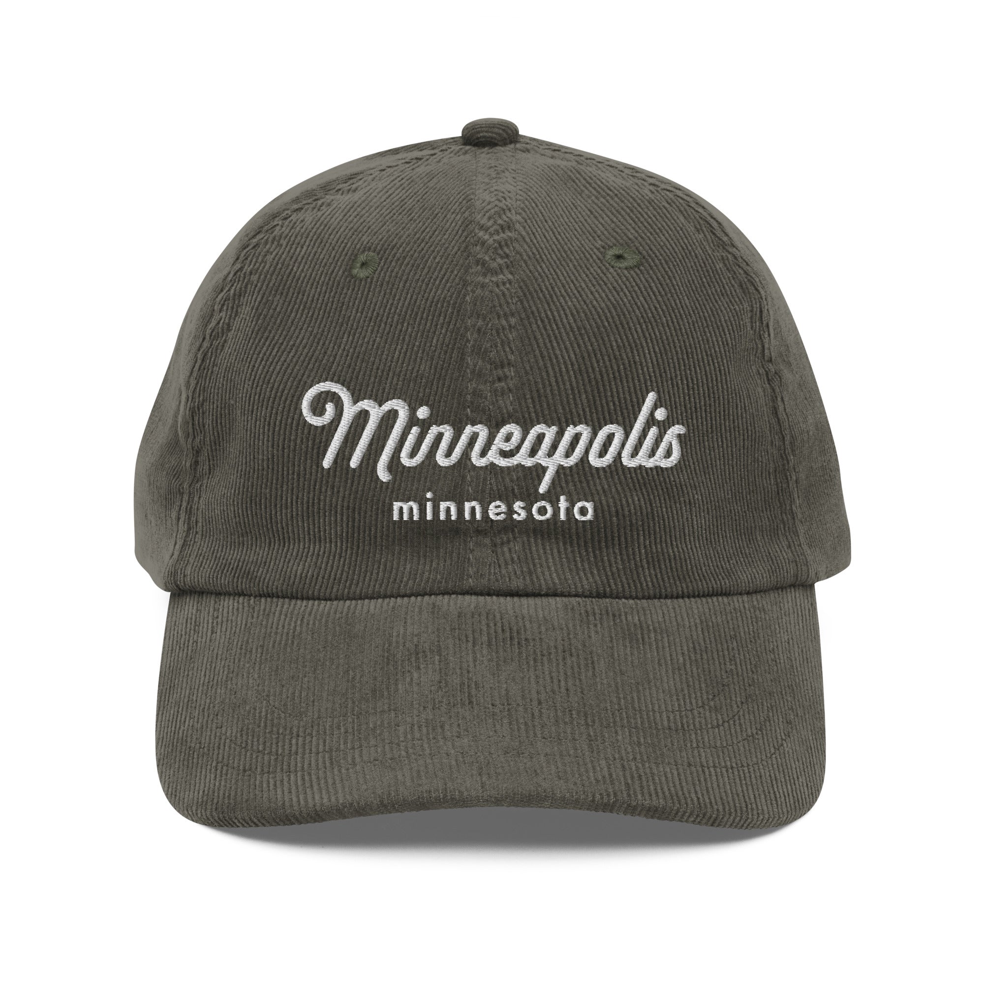 Script Corduroy Hat - Minneapolis, MN
