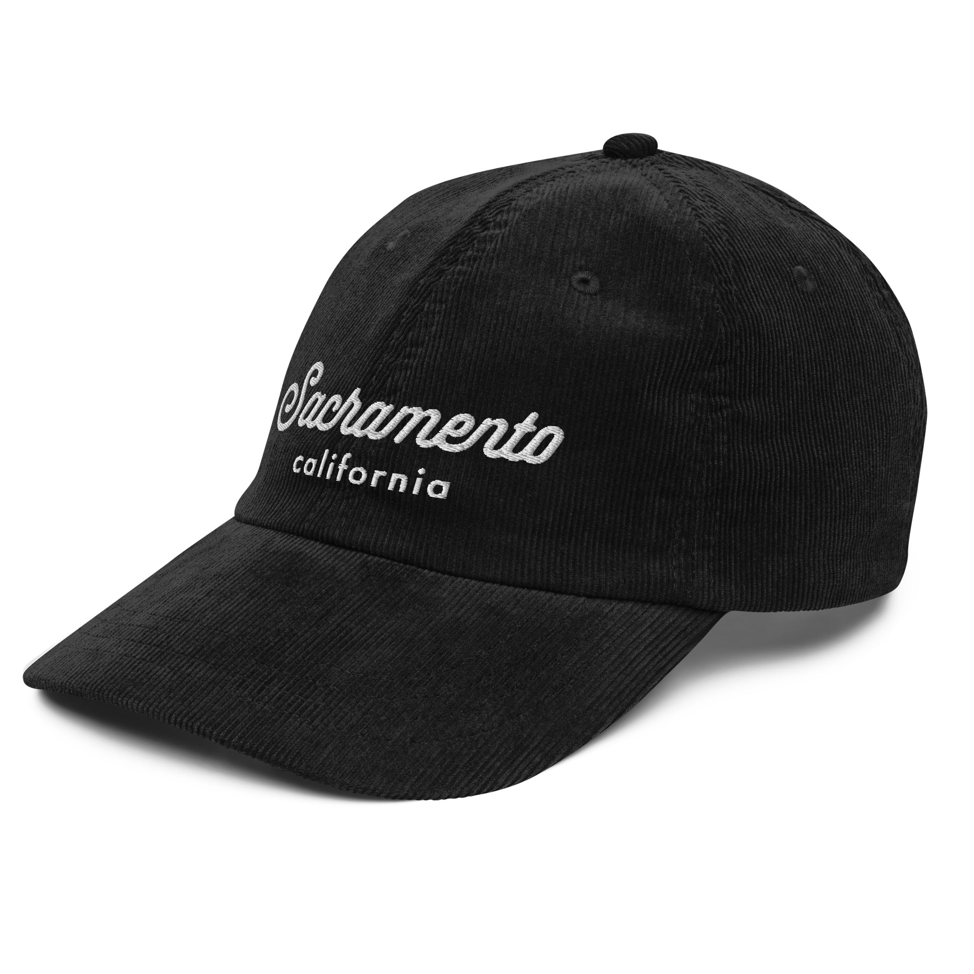 Script Corduroy Hat - Sacramento, CA