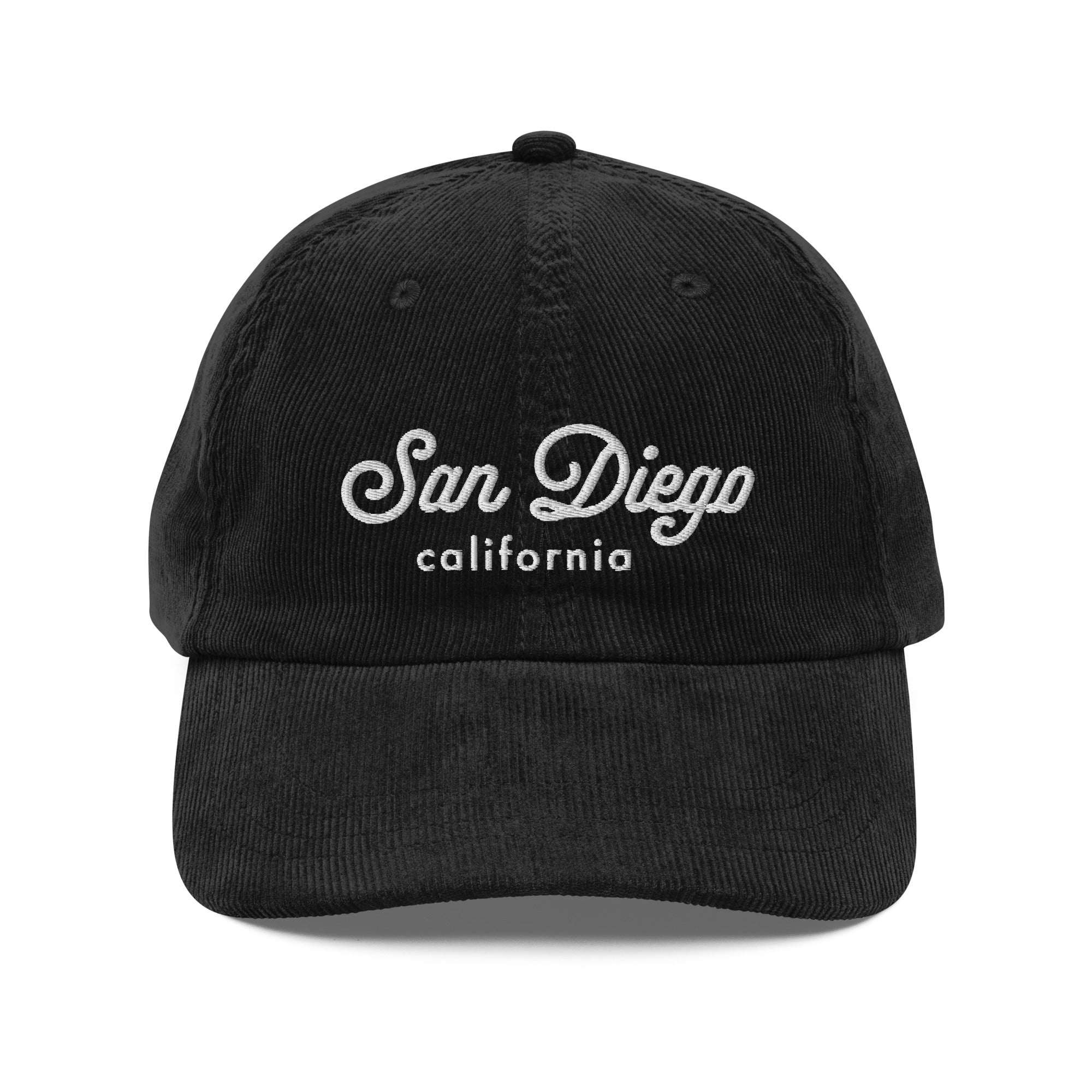 Script Corduroy Hat - San Diego, CA