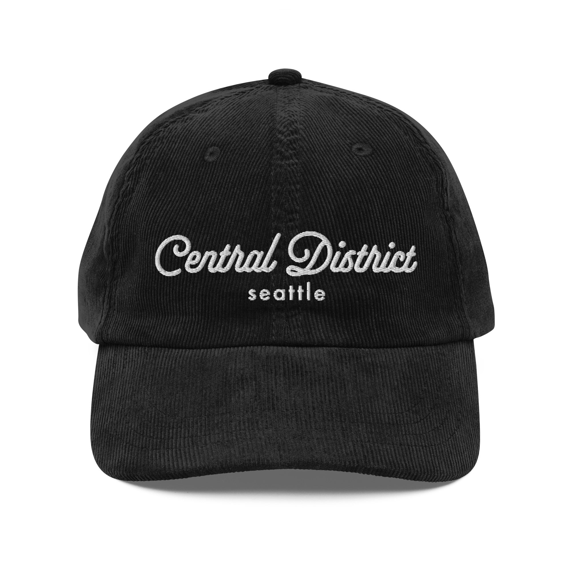 Seattle Neighborhoods Corduroy Hat - Central District