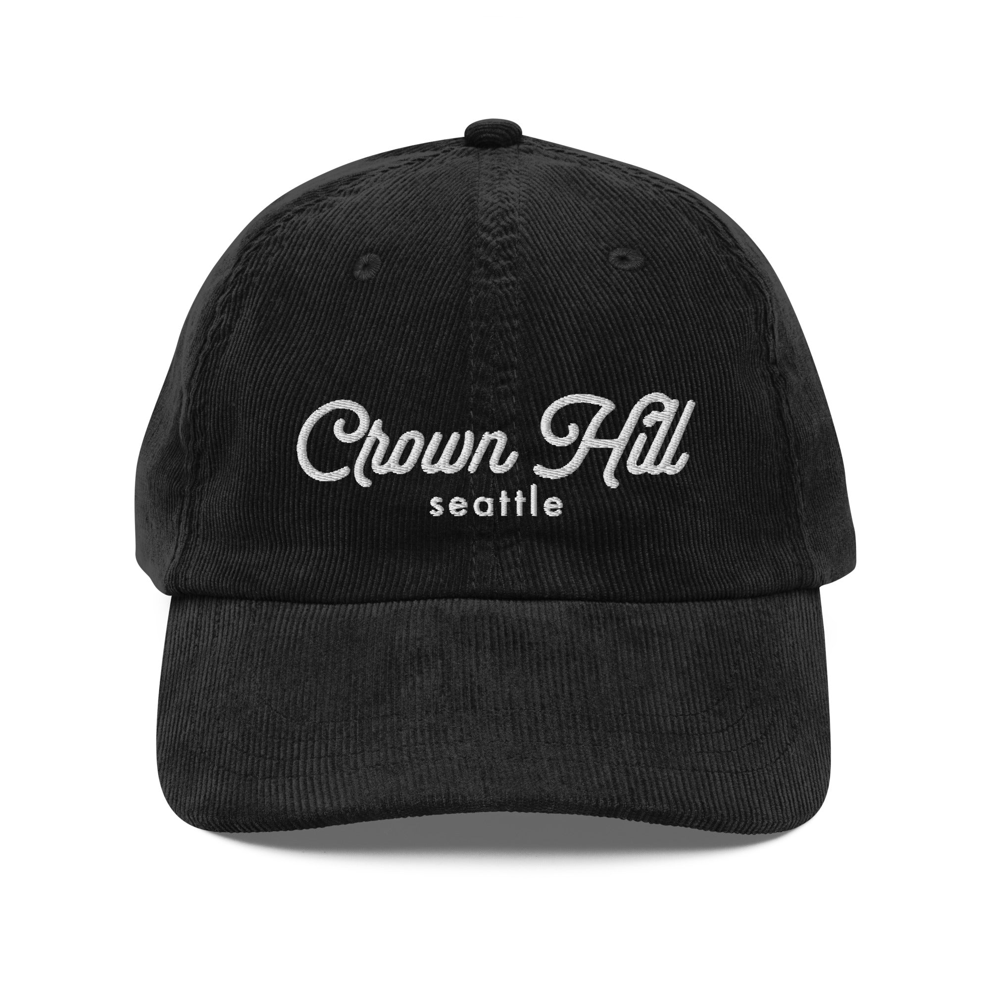 Seattle Neighborhoods Corduroy Hat - Crown Hill
