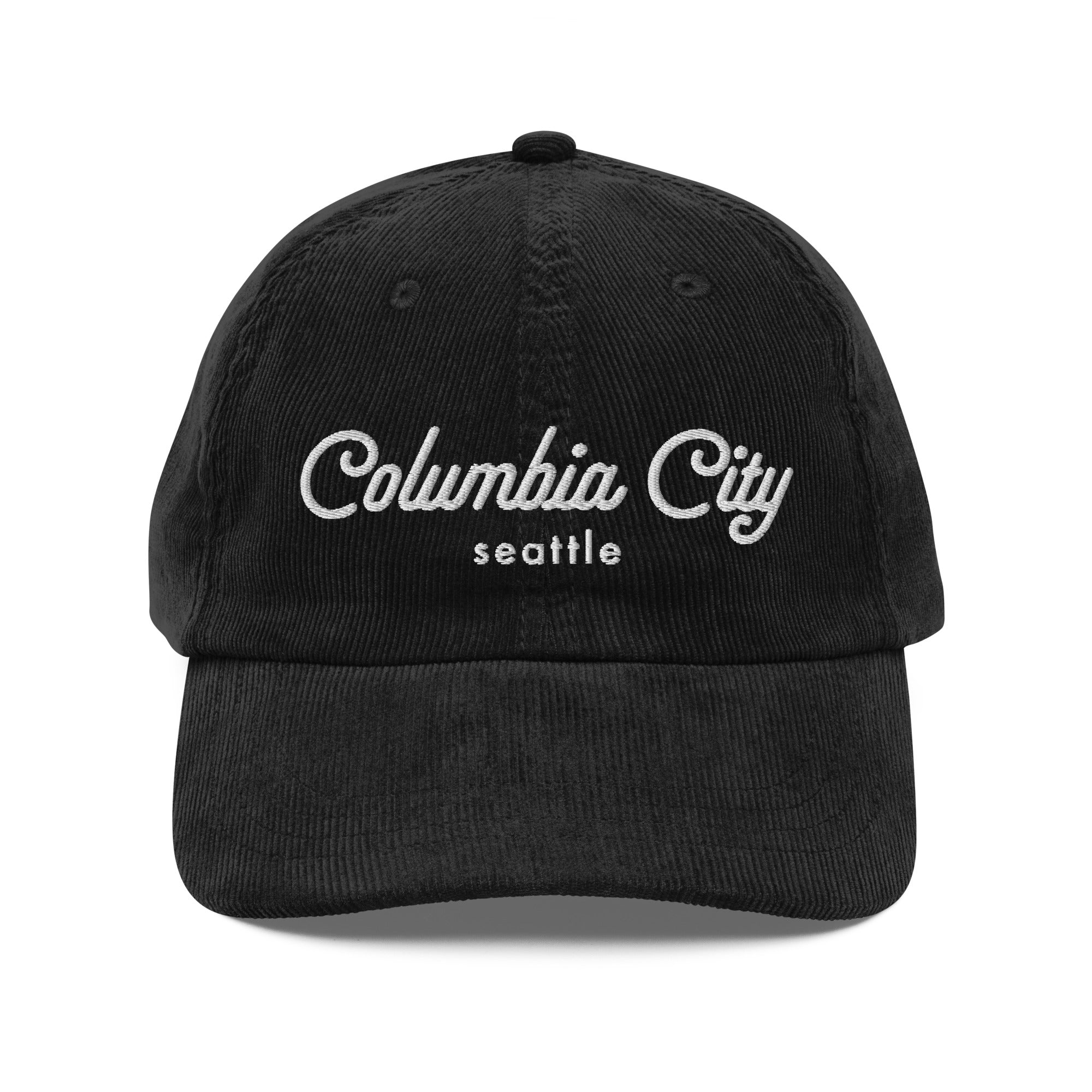 Seattle Neighborhoods Corduroy Hat - Columbia City
