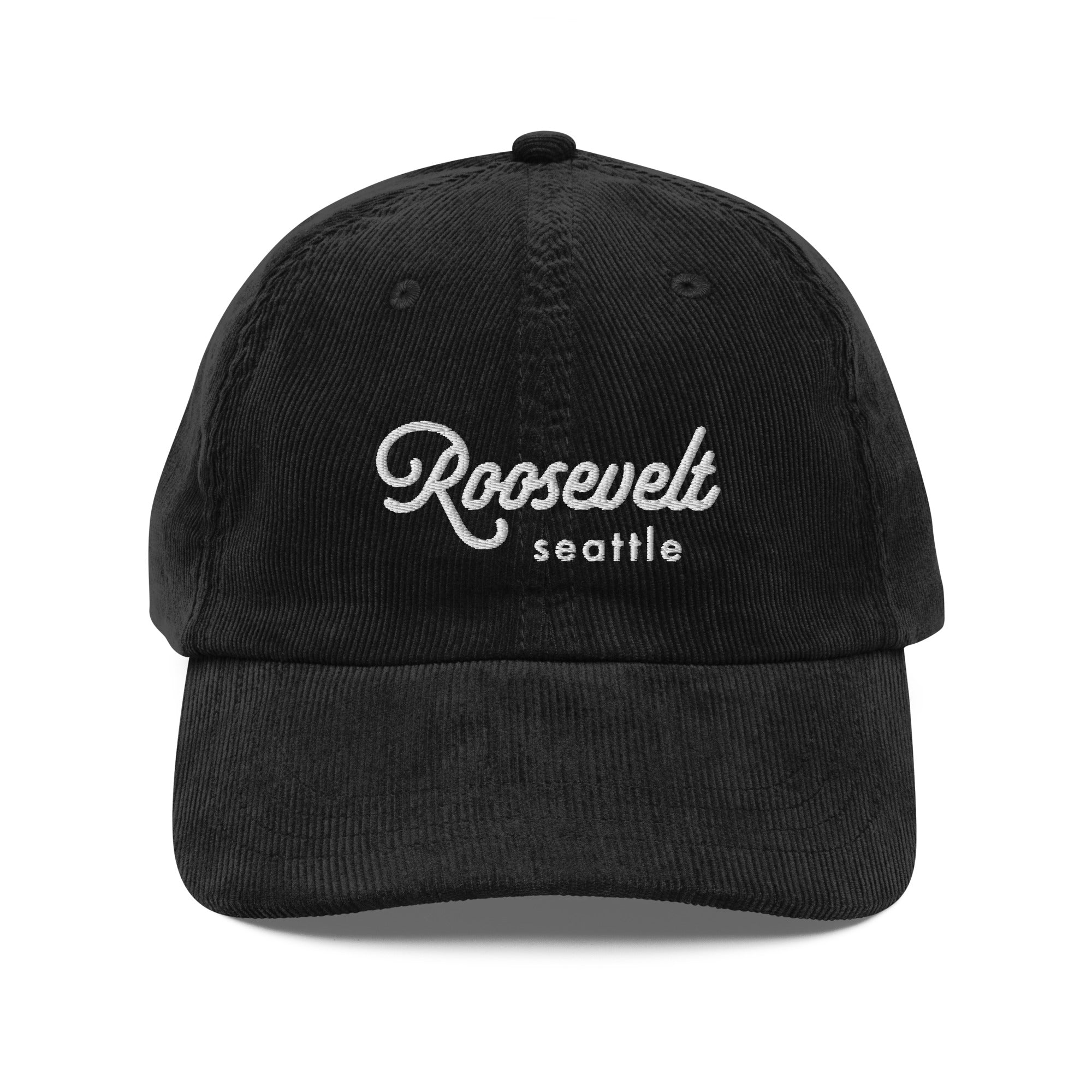 Seattle Neighborhoods Corduroy Hat - Roosevelt