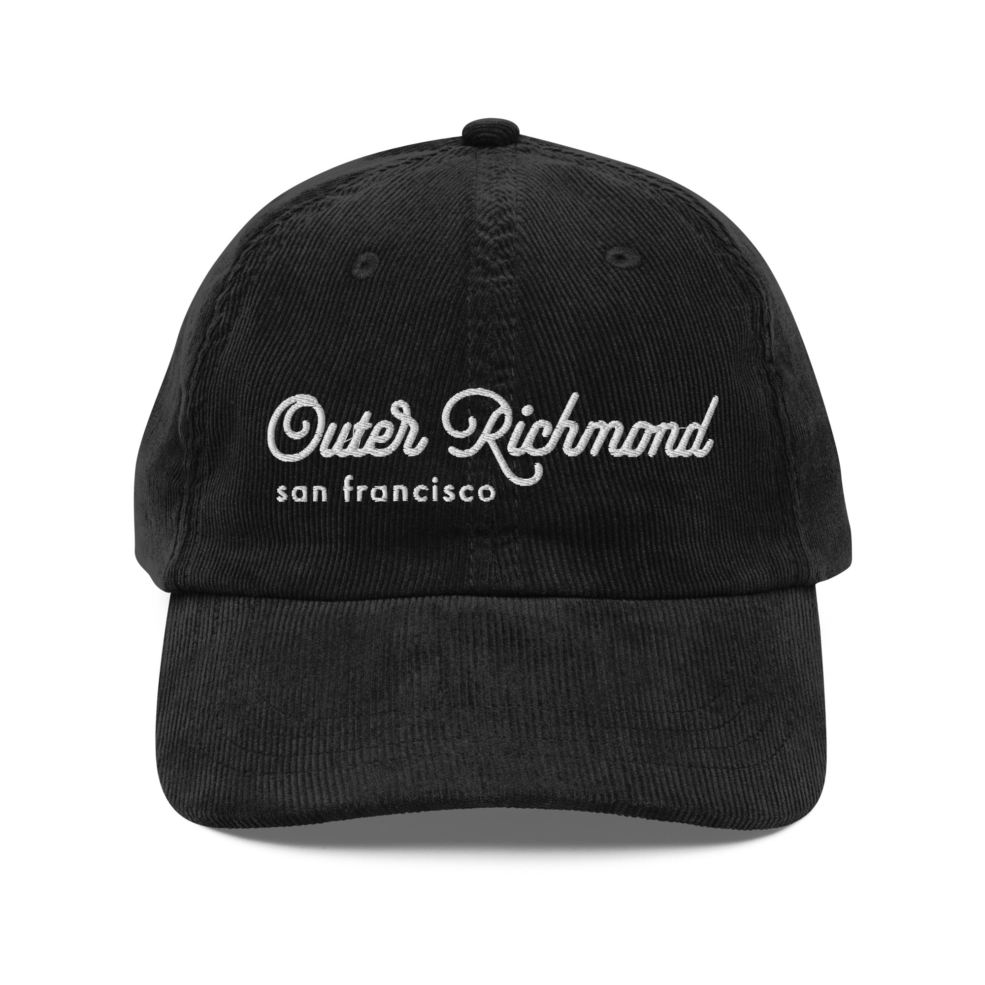San Francisco Neighborhoods Corduroy Hat - Outer Richmond