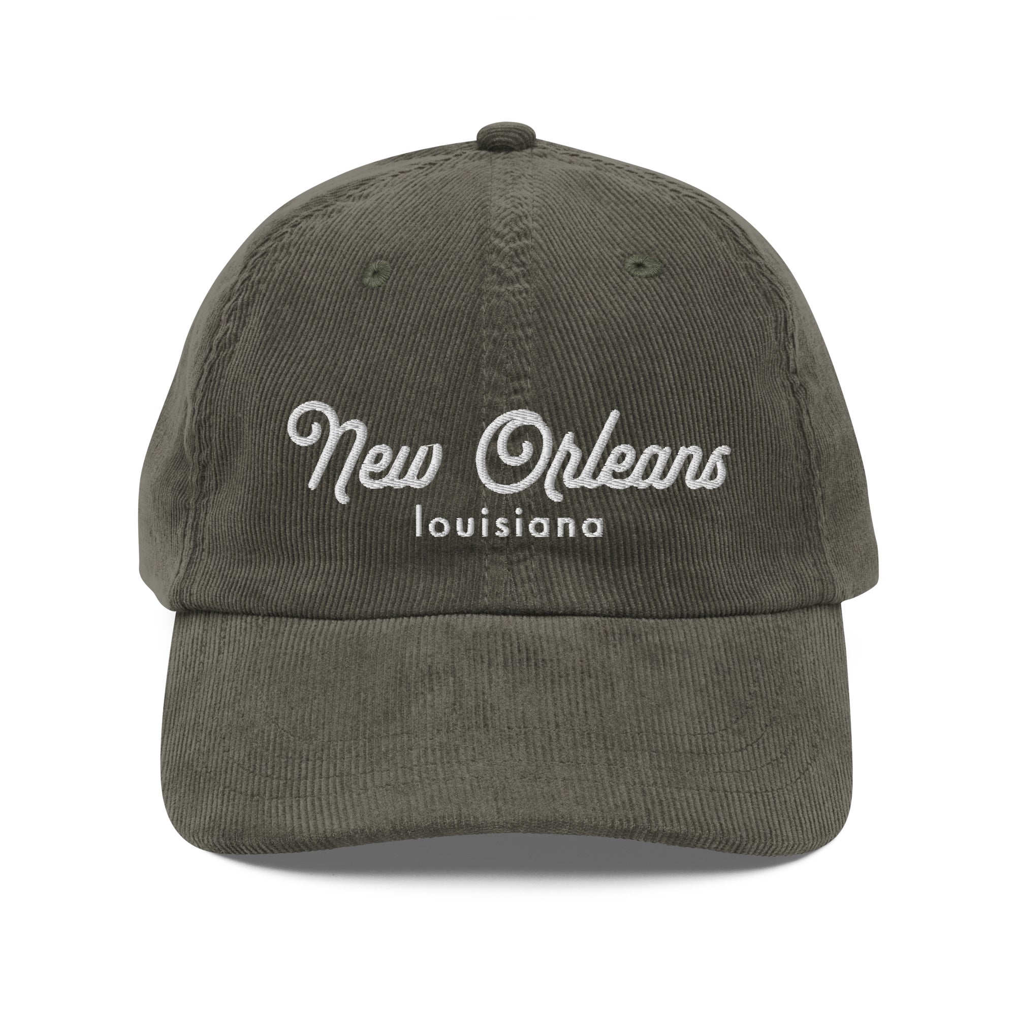 Script Corduroy Hat - New Orleans, LA