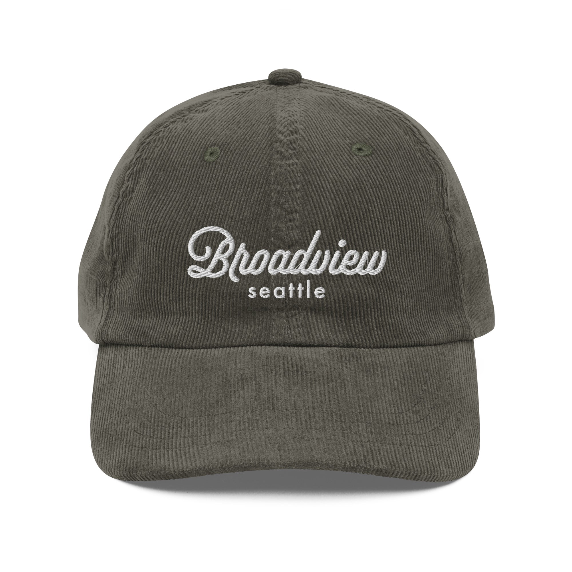 Seattle Neighborhoods Corduroy Hat - Broadview