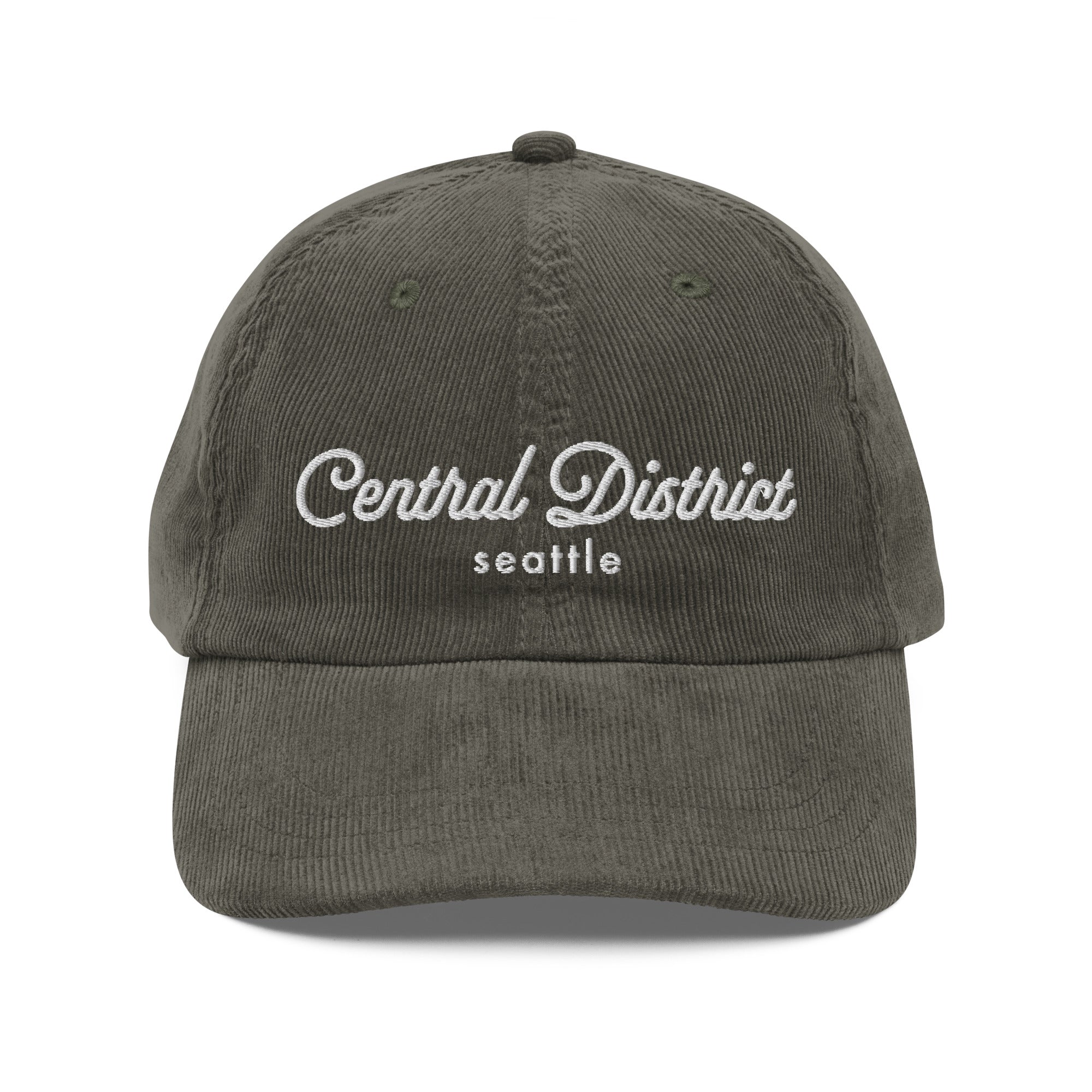 Seattle Neighborhoods Corduroy Hat - Central District