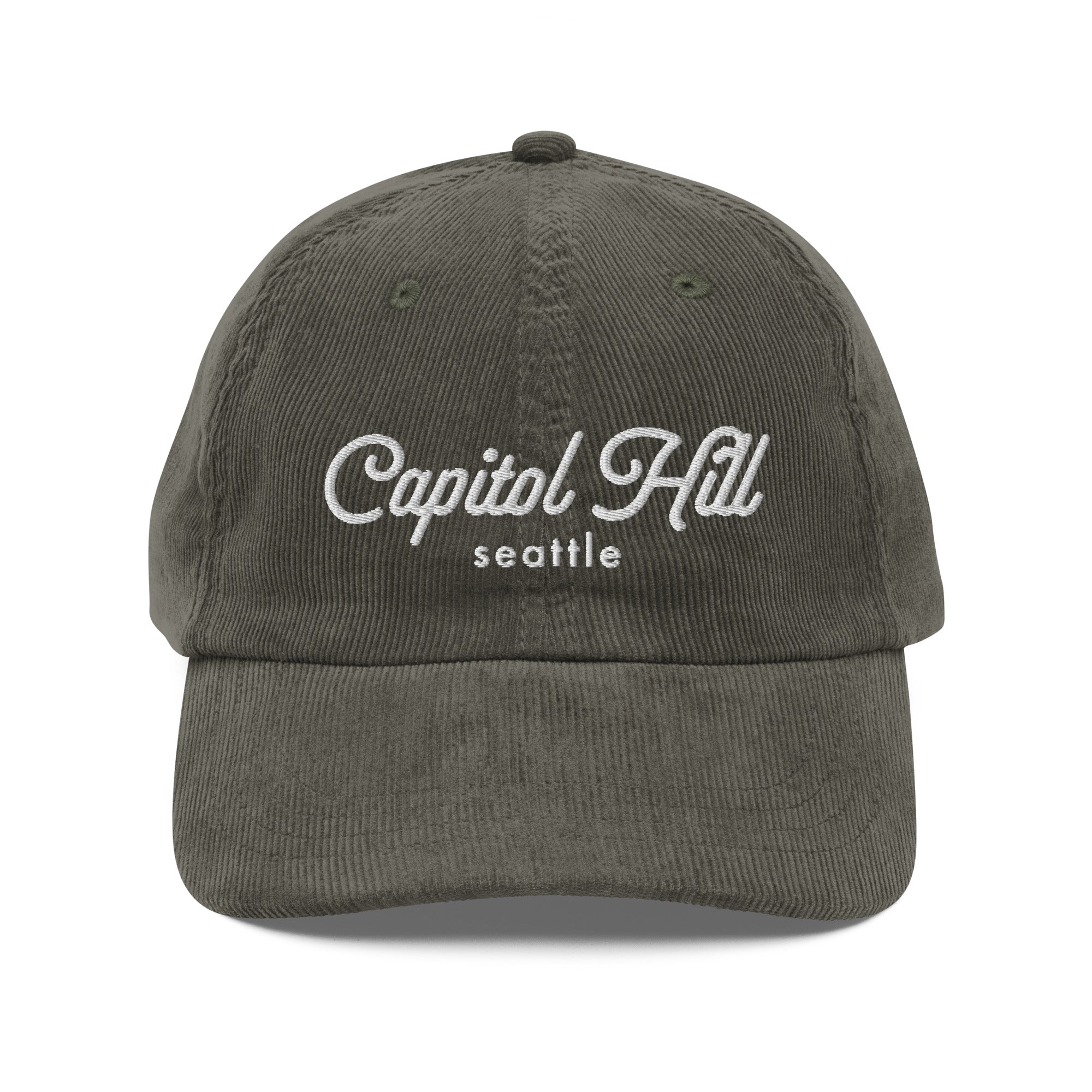 Seattle Neighborhoods Corduroy Hat - Capitol Hill