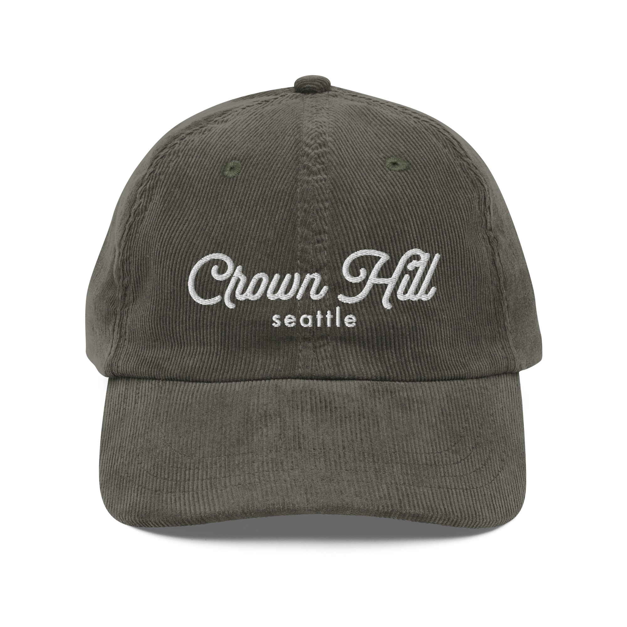 Seattle Neighborhoods Corduroy Hat - Crown Hill
