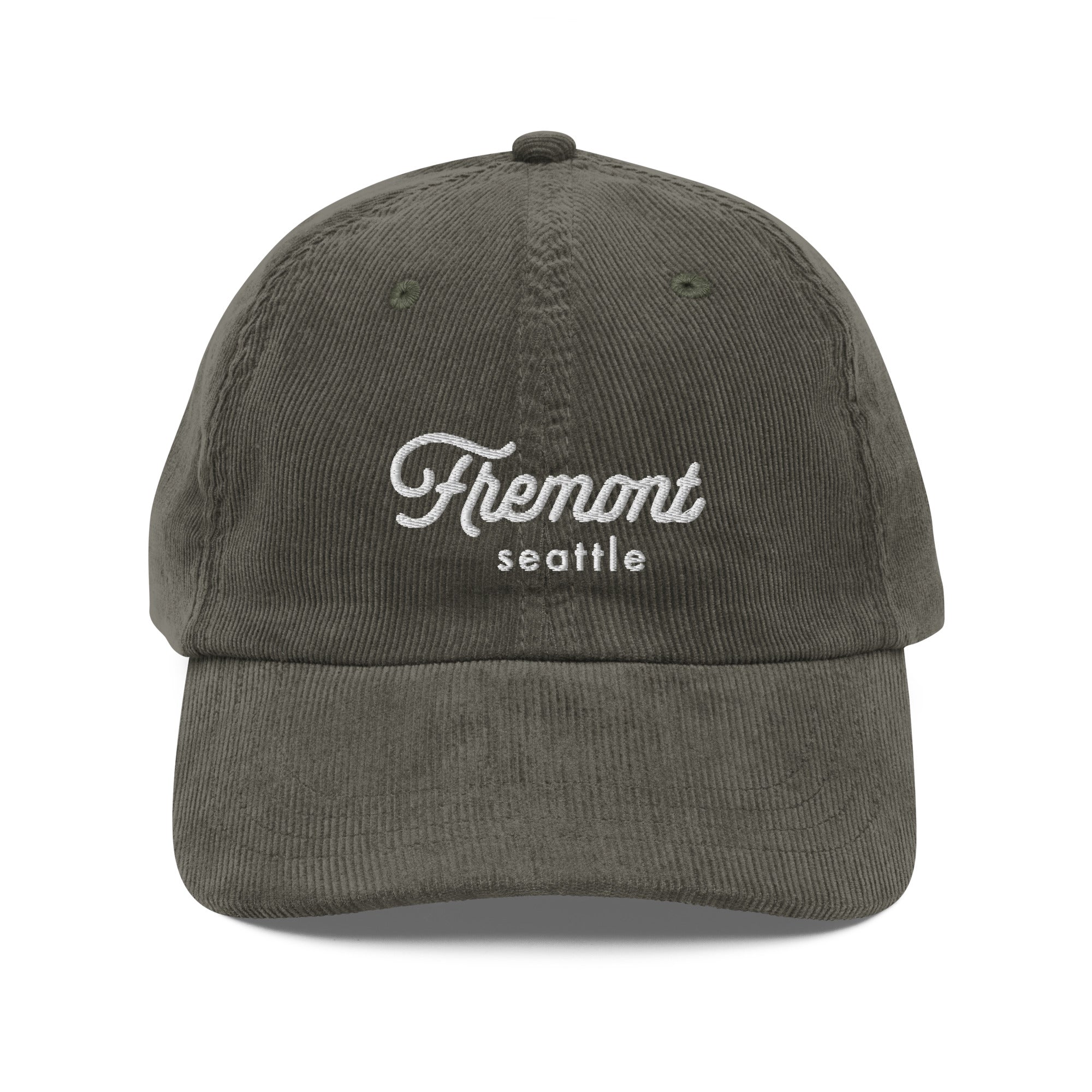 Seattle Neighborhoods Corduroy Hat - Fremont