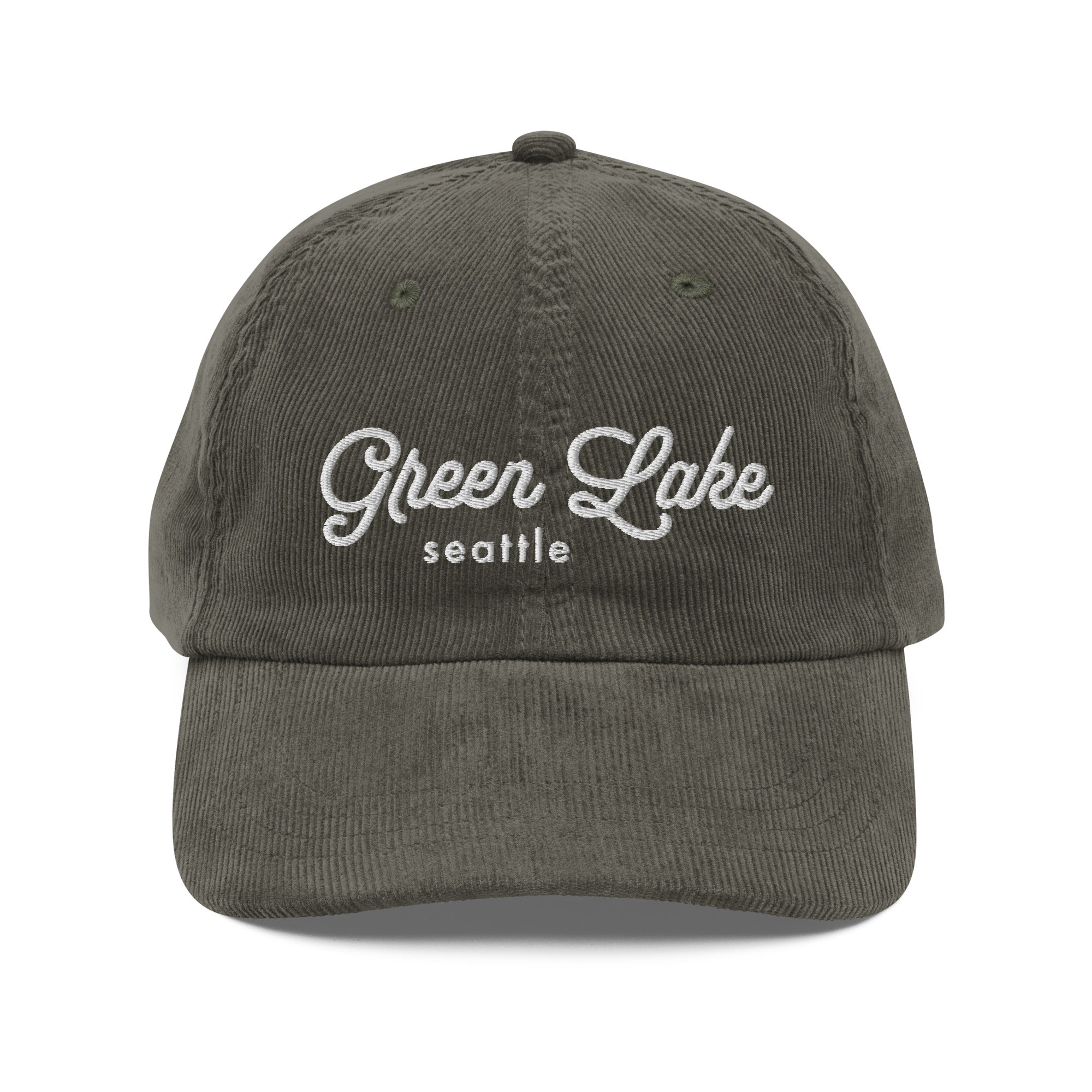Seattle Neighborhoods Corduroy Hat - Green Lake