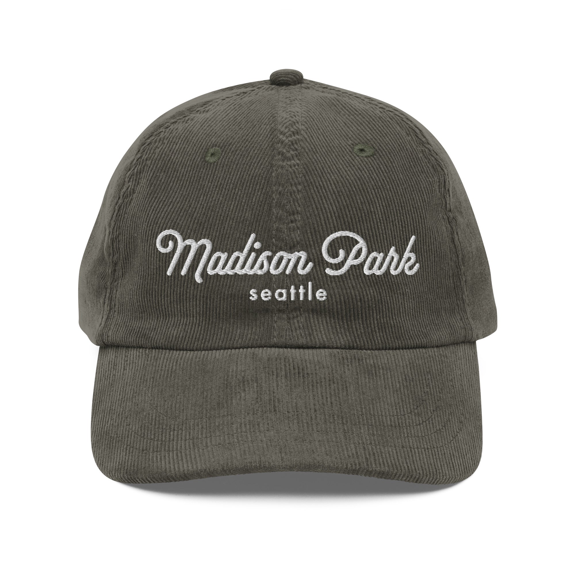 Seattle Neighborhoods Corduroy Hat - Madison Park
