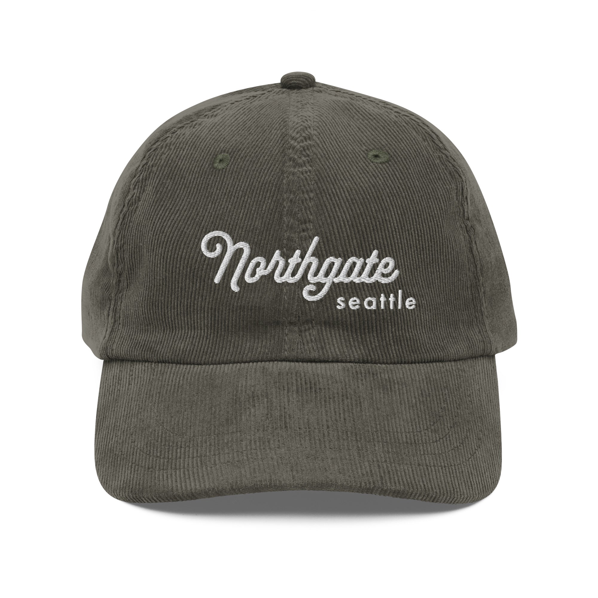 Seattle Neighborhoods Corduroy Hat - Northgate