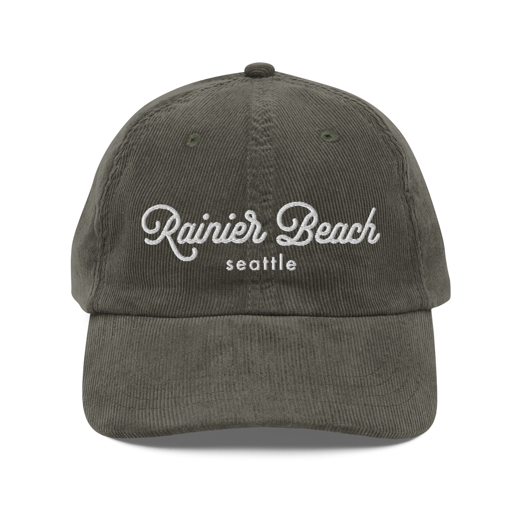 Seattle Neighborhoods Corduroy Hat - Rainier Beach