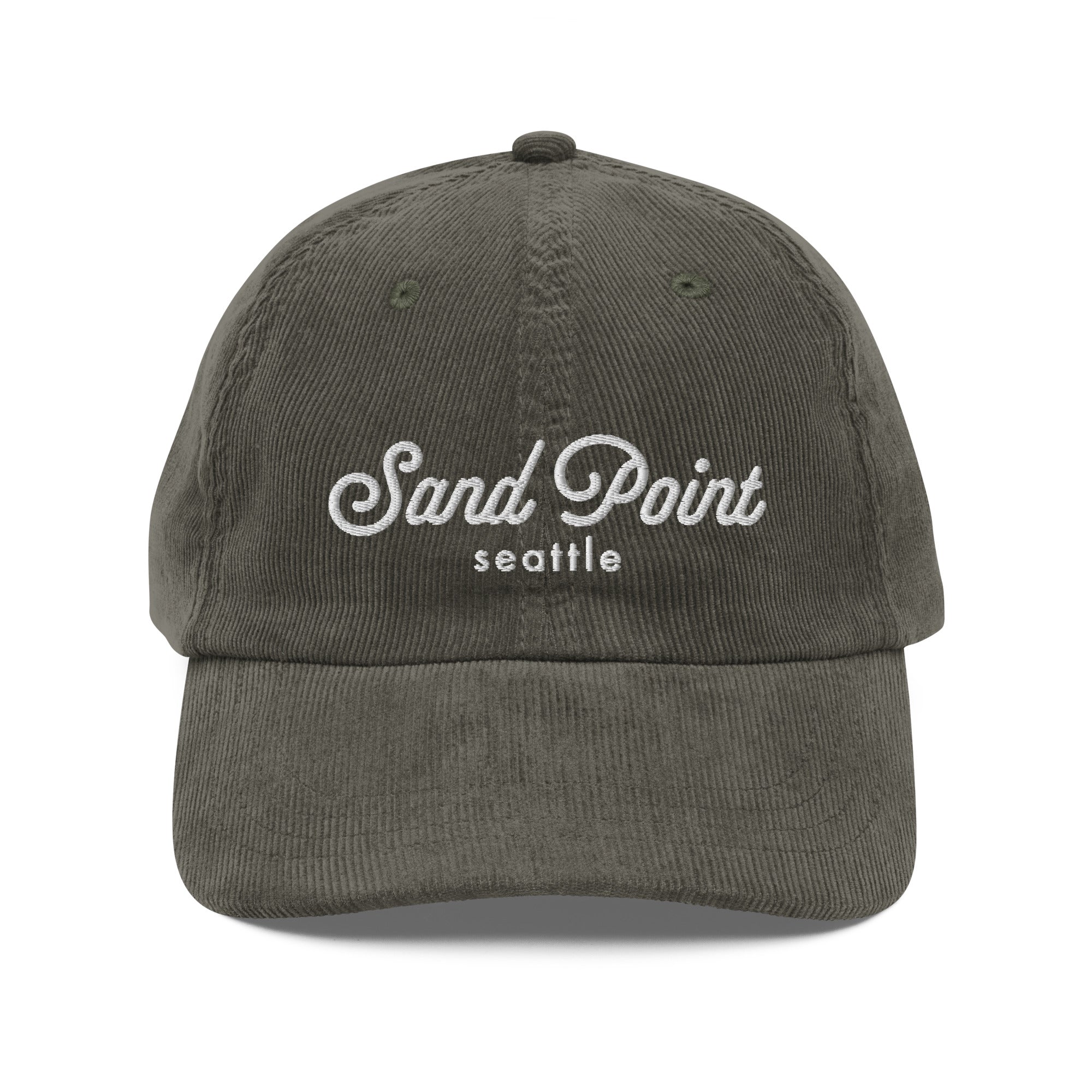 Seattle Neighborhoods Corduroy Hat - Sand Point