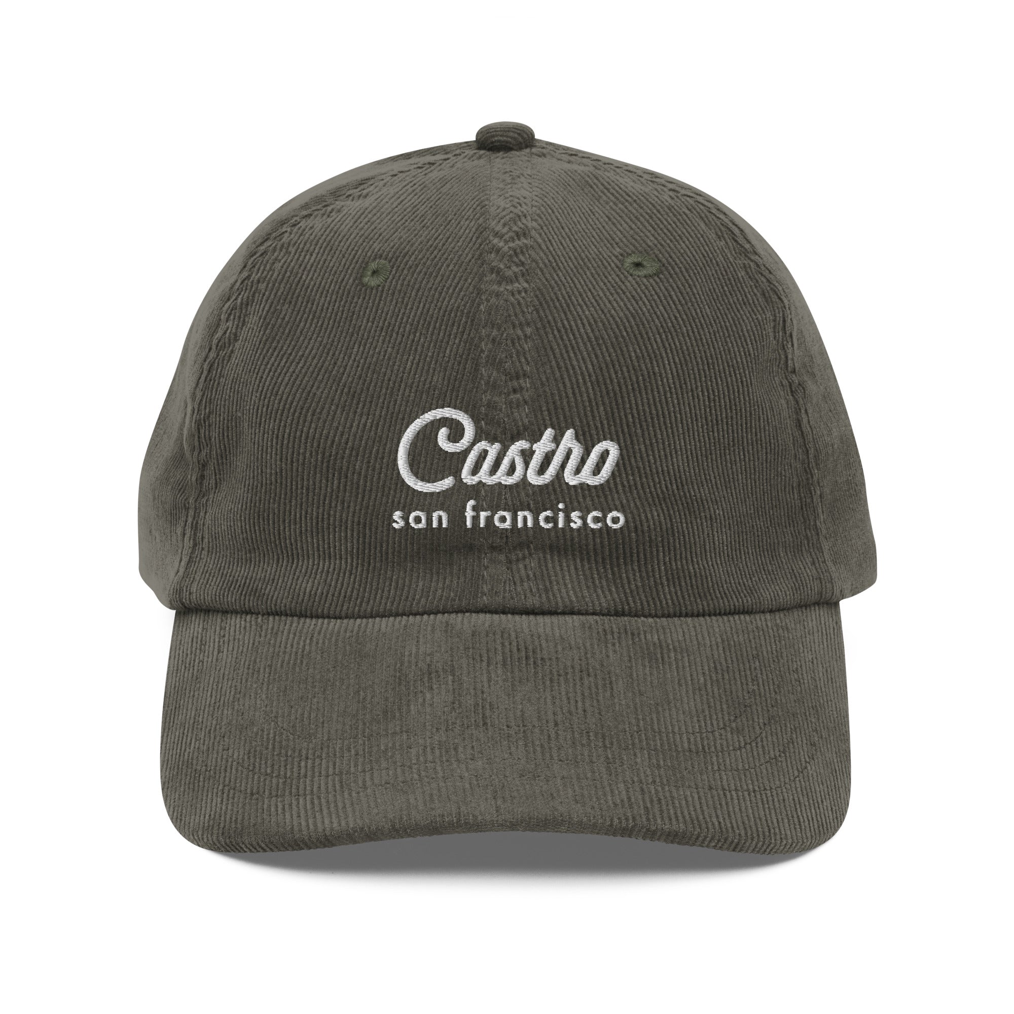 San Francisco Neighborhoods Corduroy Hat - Castro