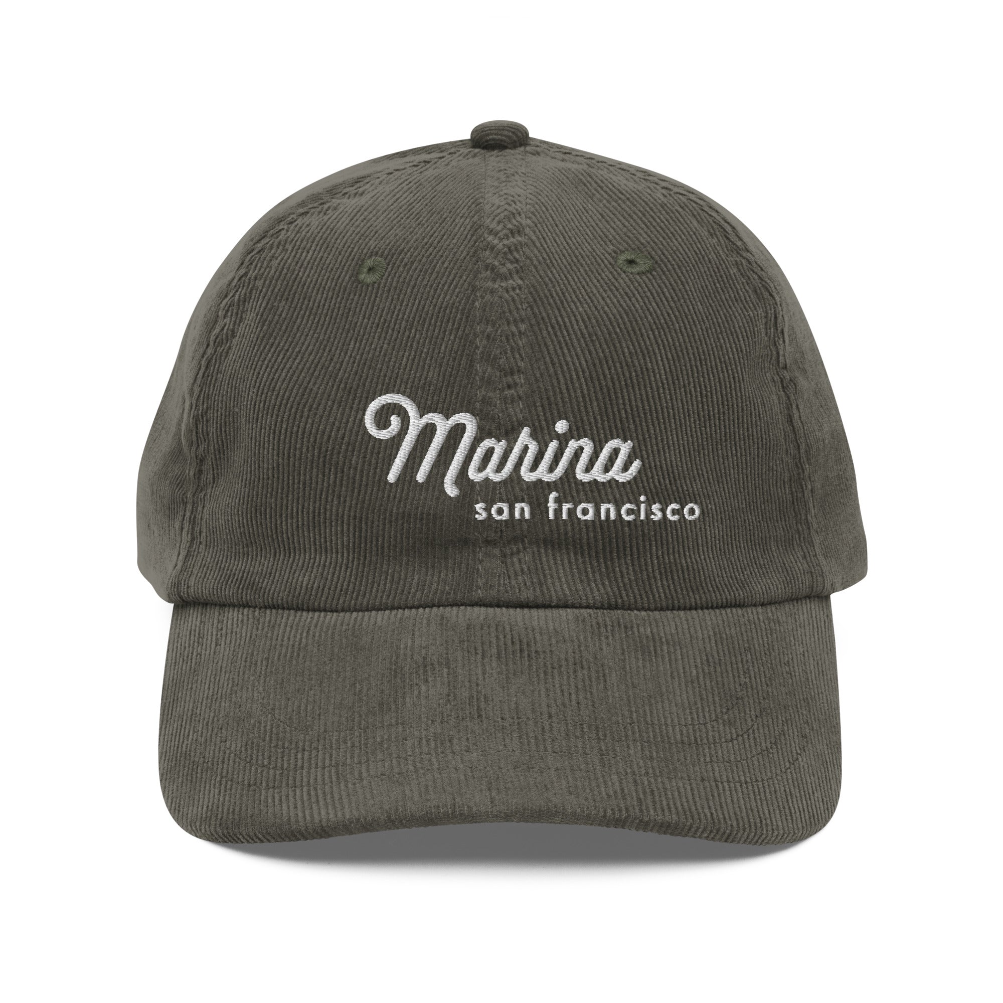 San Francisco Neighborhoods Corduroy Hat - Marina