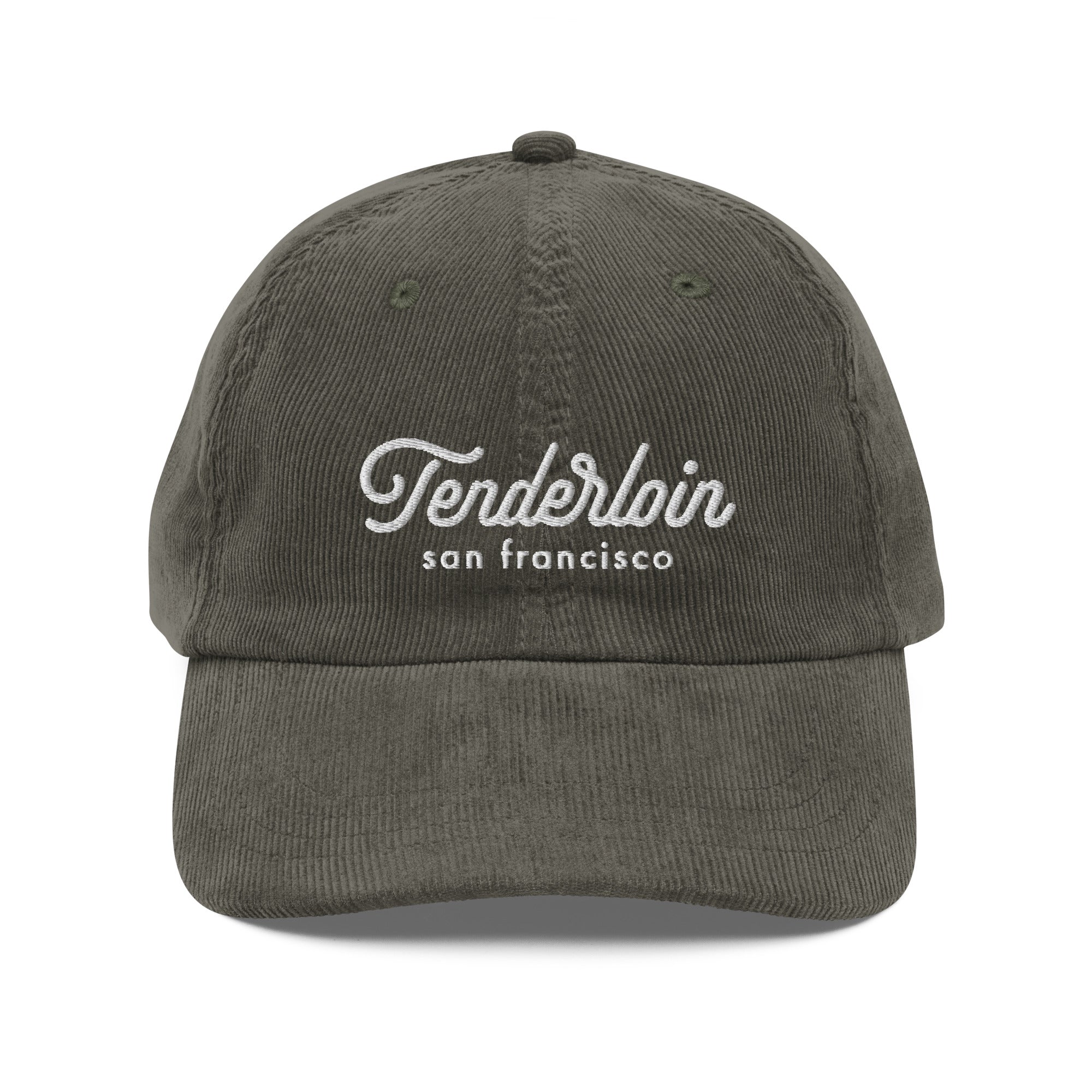 San Francisco Neighborhoods Corduroy Hat - Tenderloin