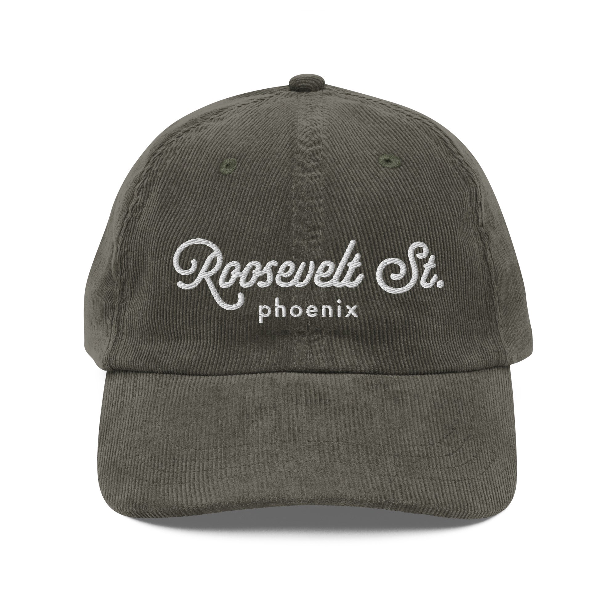 Script Corduroy Hat - Roosevelt St. | Phoenix, AZ