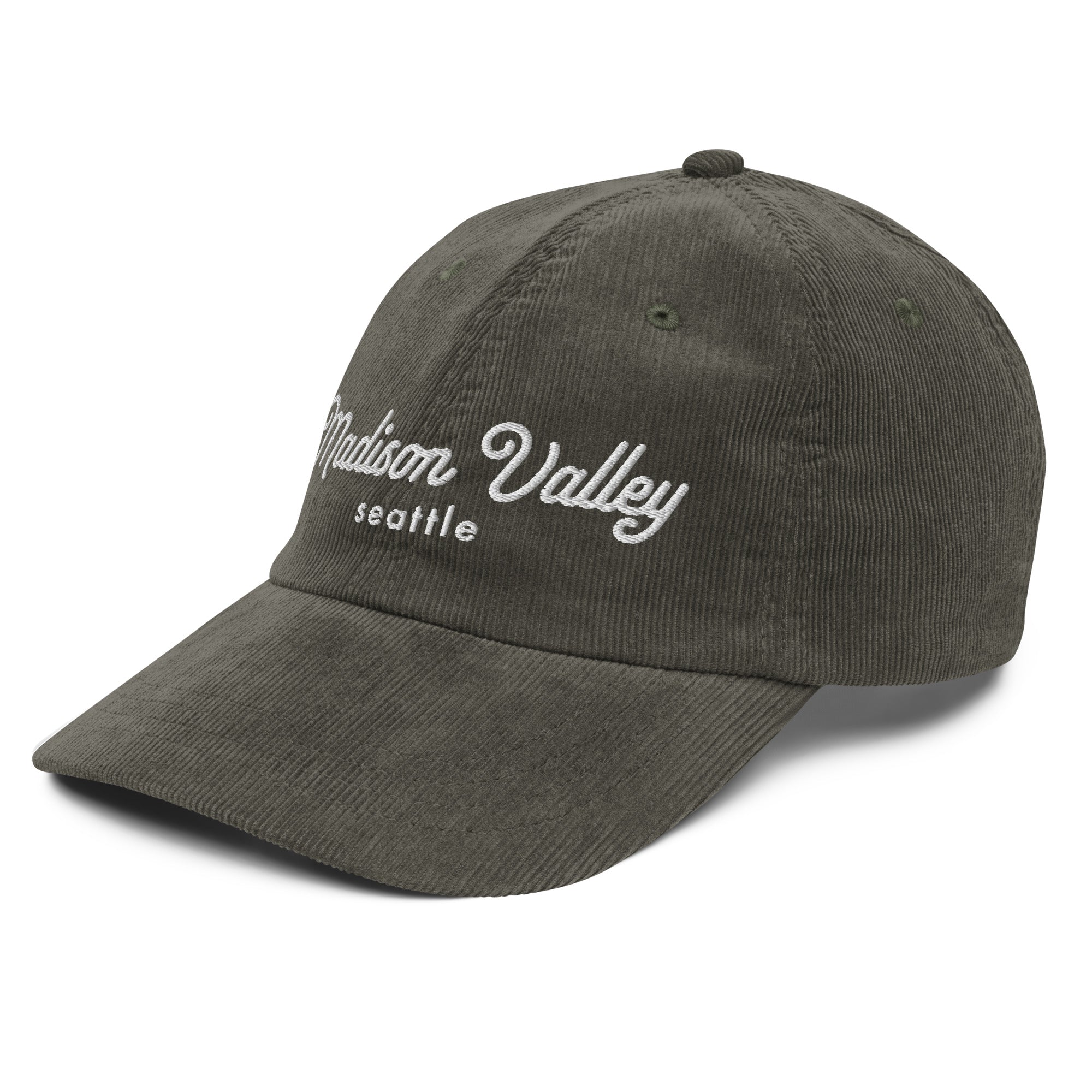 Seattle Neighborhoods Corduroy Hat - Madison Valley