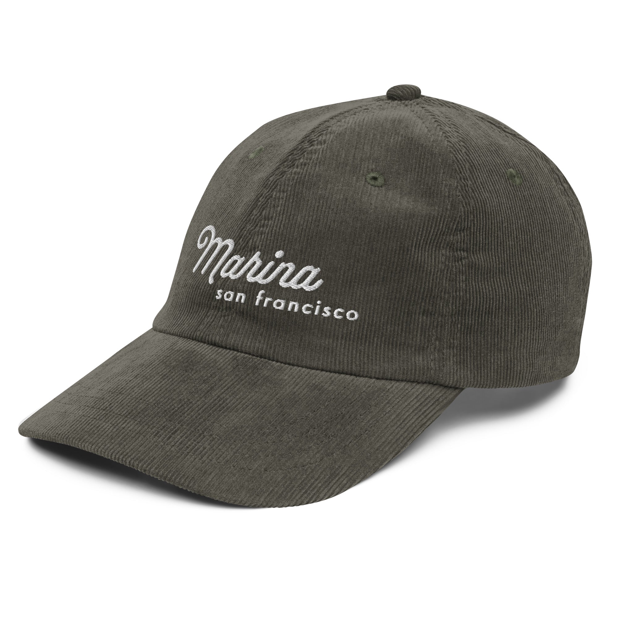San Francisco Neighborhoods Corduroy Hat - Marina