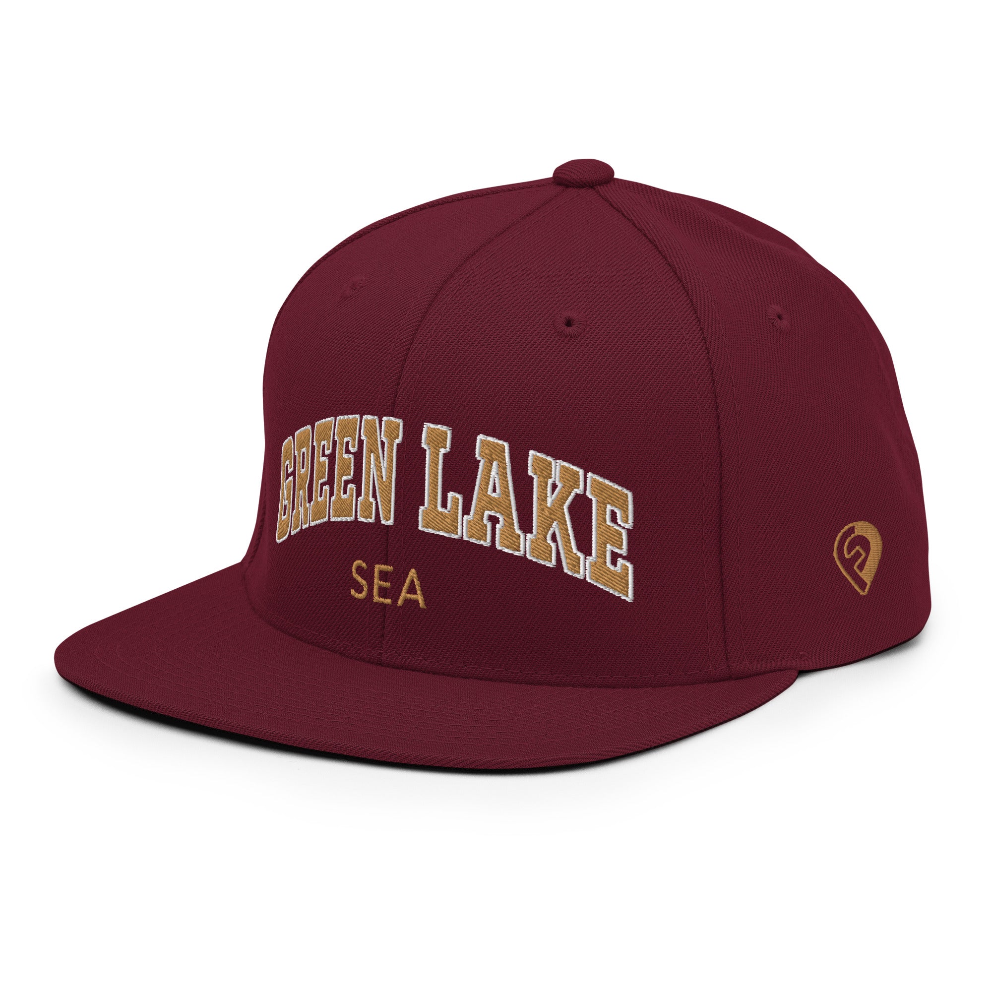 Bold Snapback Hat - Green Lake | Seattle, WA