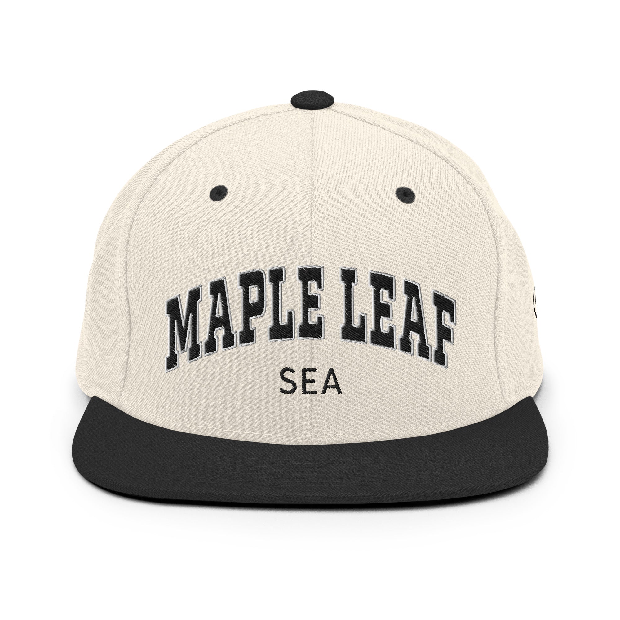 Bold Snapback Hat - Maple Leaf | Seattle, WA