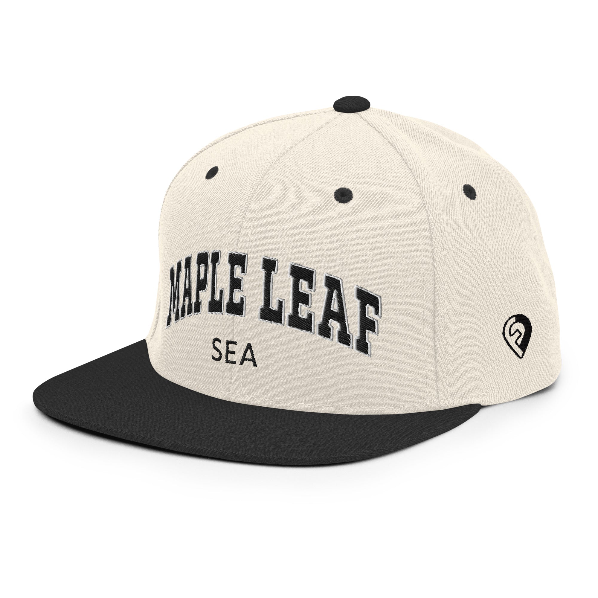Bold Snapback Hat - Maple Leaf | Seattle, WA