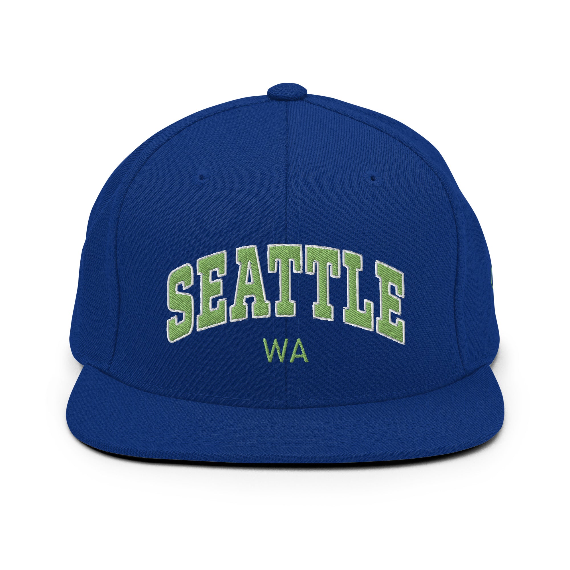 Bold Snapback Hat (Throwback) - Seattle, WA