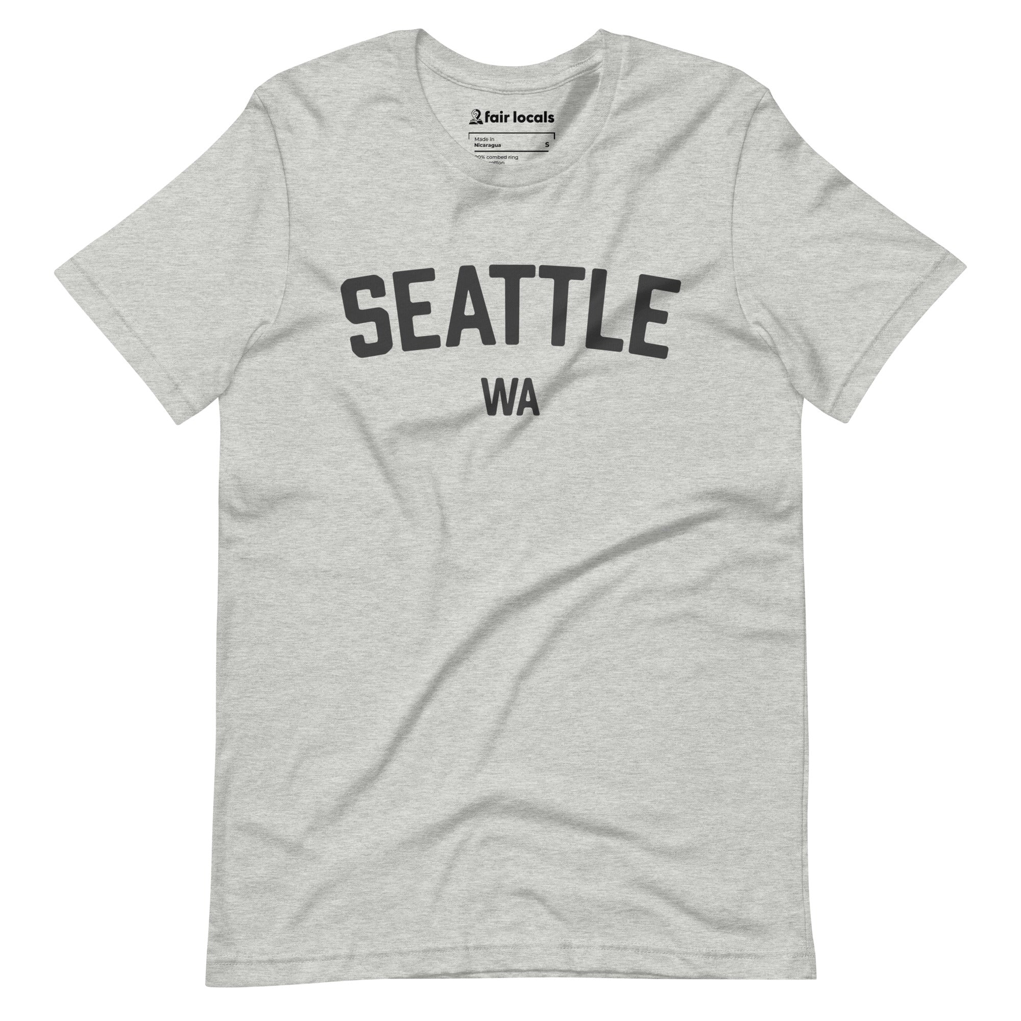 Arches T-Shirt (Grey) - Seattle, WA
