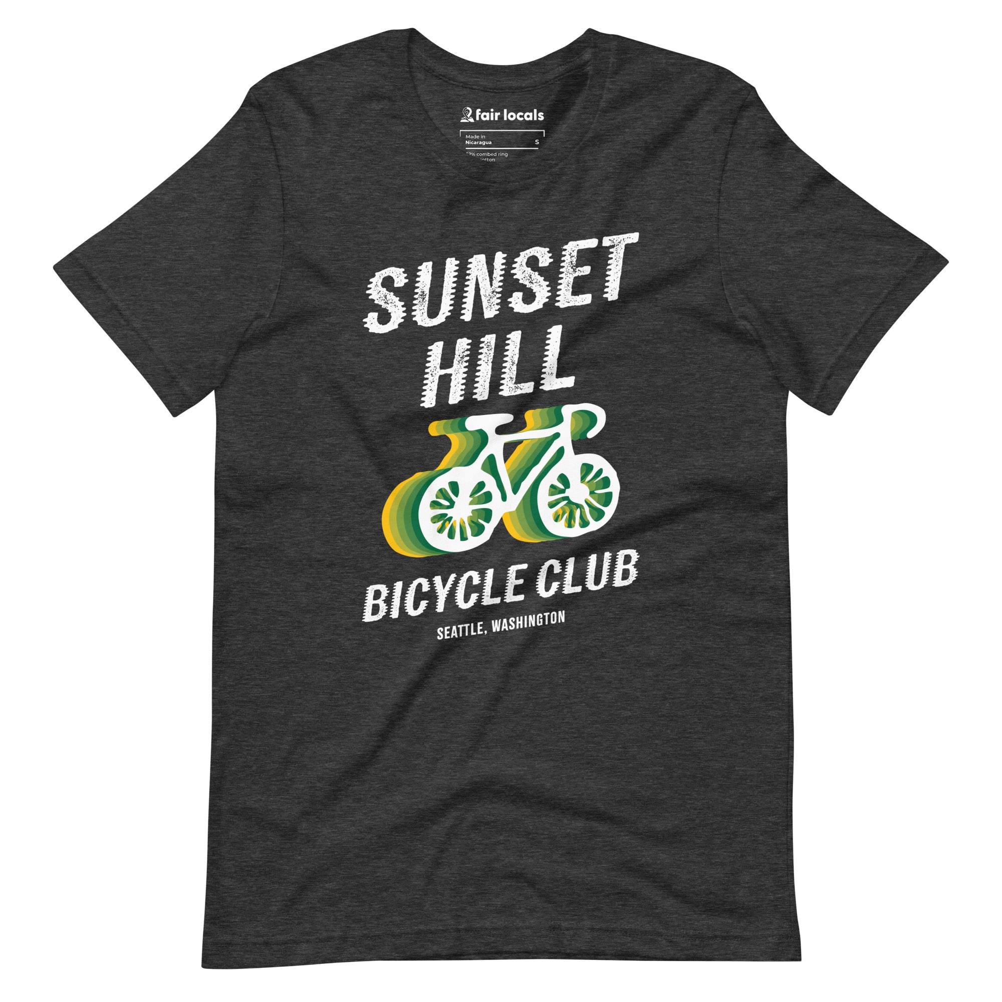 Bicycle Club T-Shirt - Sunset Hill | Seattle, WA