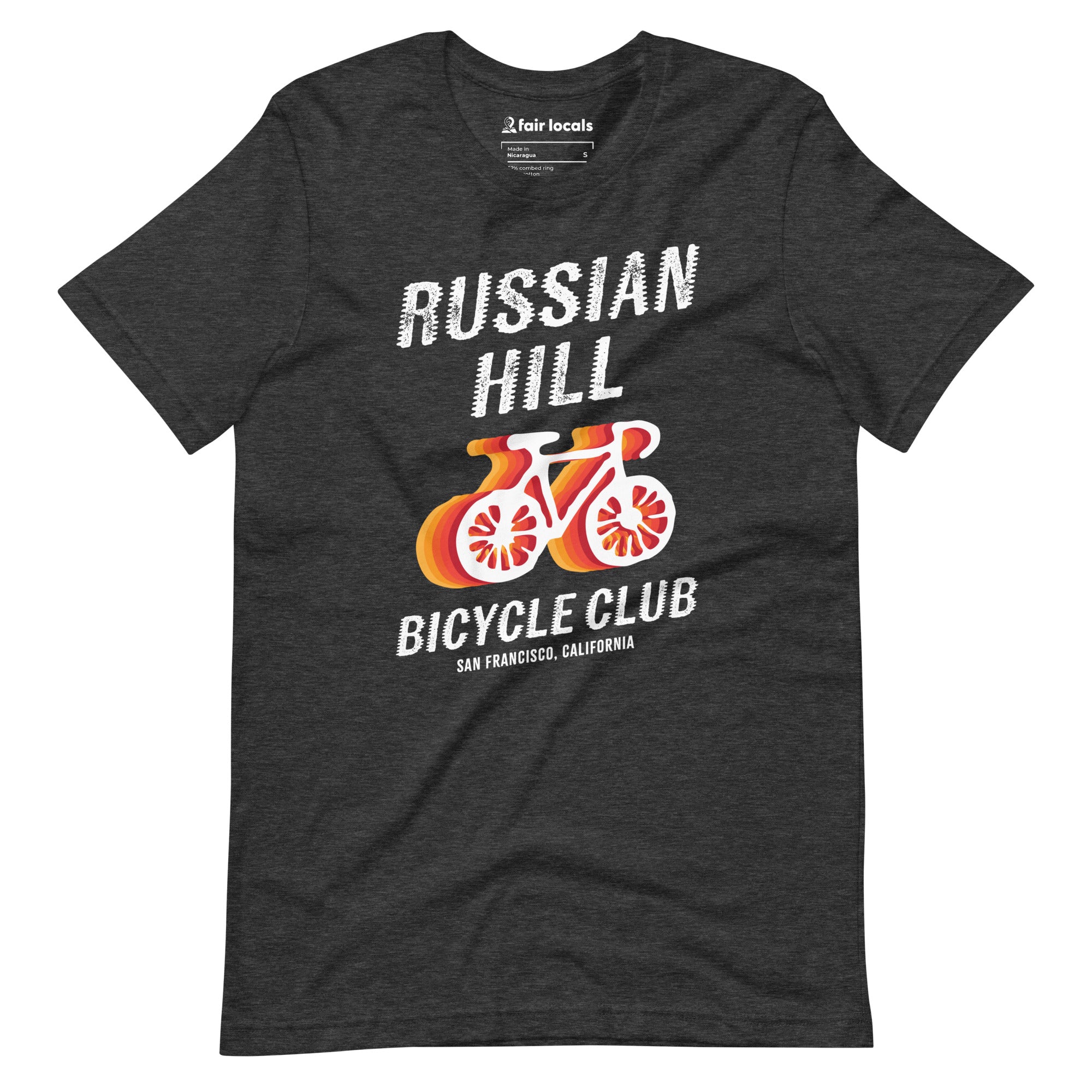 Bicycle Club T-Shirt - Russian Hill | San Francisco, CA