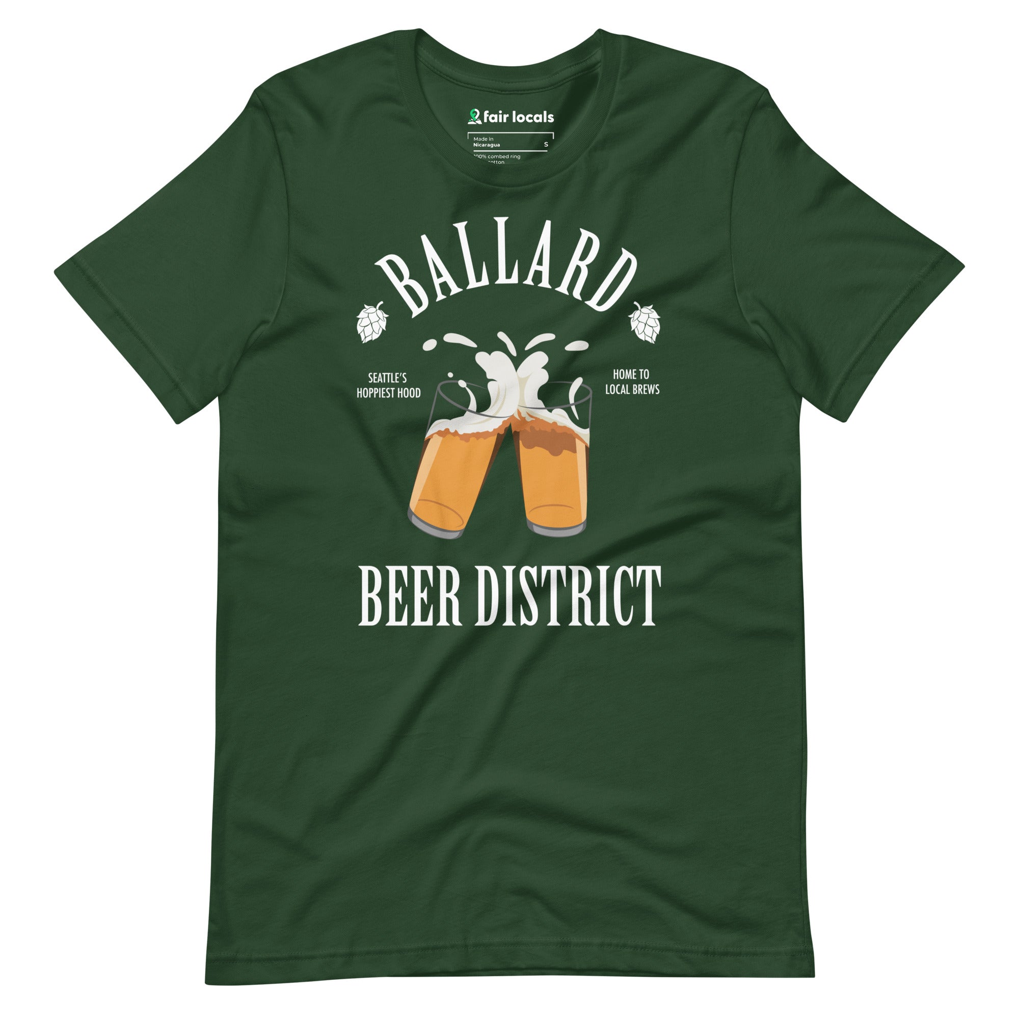 Beer District T-Shirt - Ballard | Seattle, WA