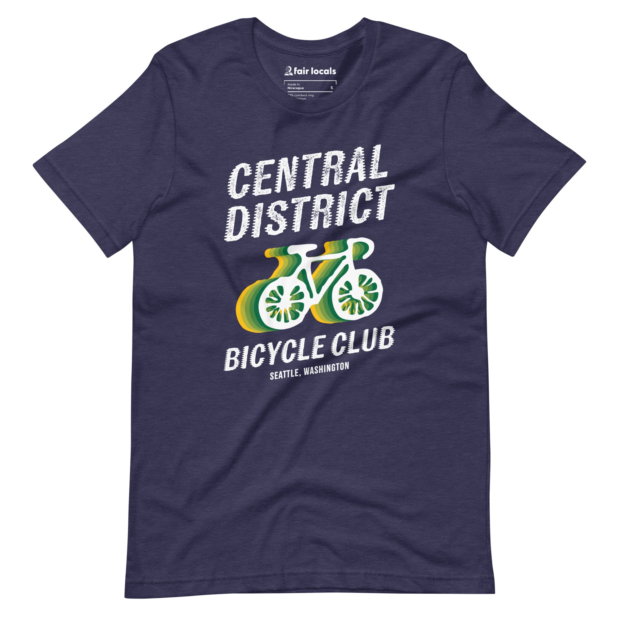 Bicycle Club T-Shirt - Central District | Seattle, WA