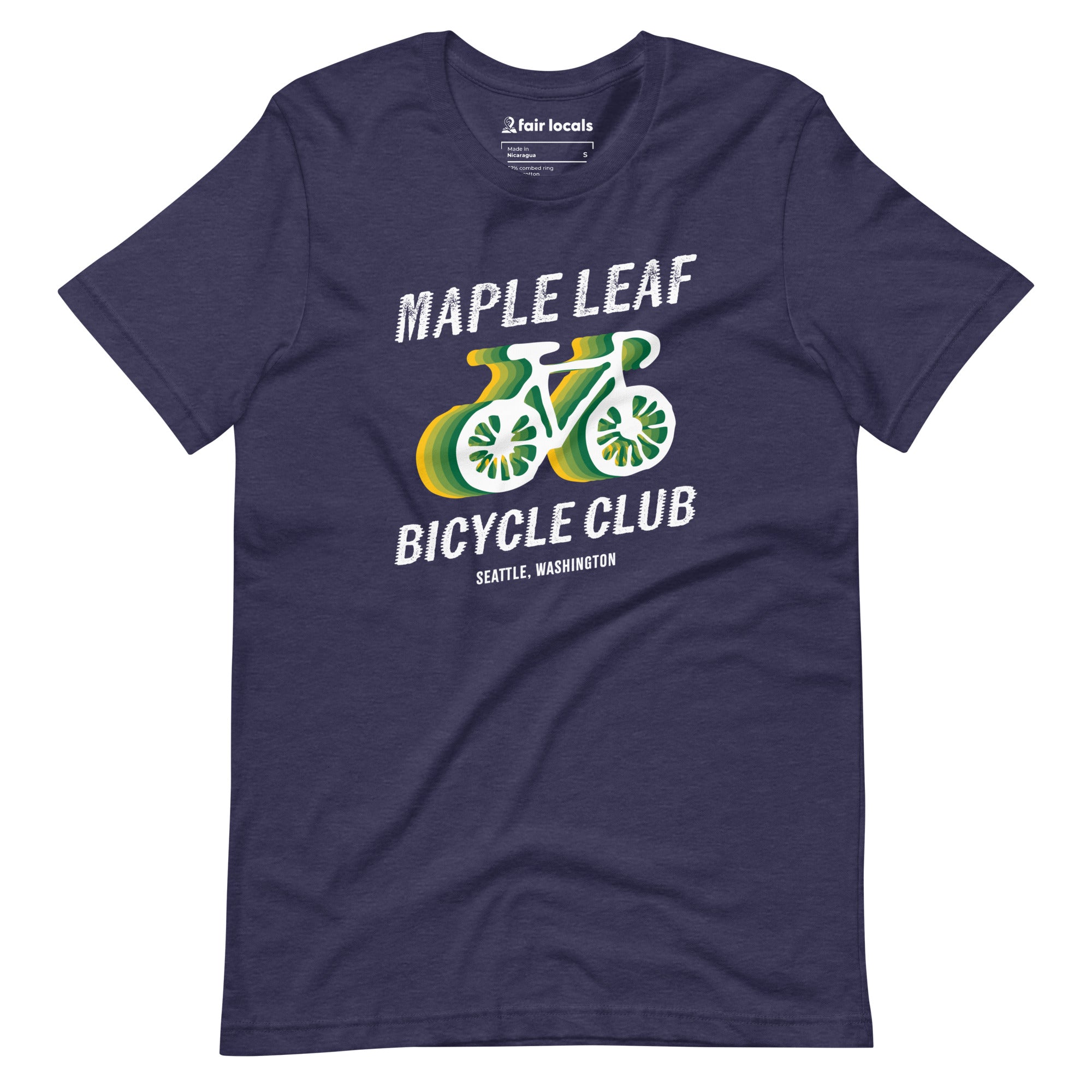 Bicycle Club T-Shirt - Maple Leaf | Seattle, WA