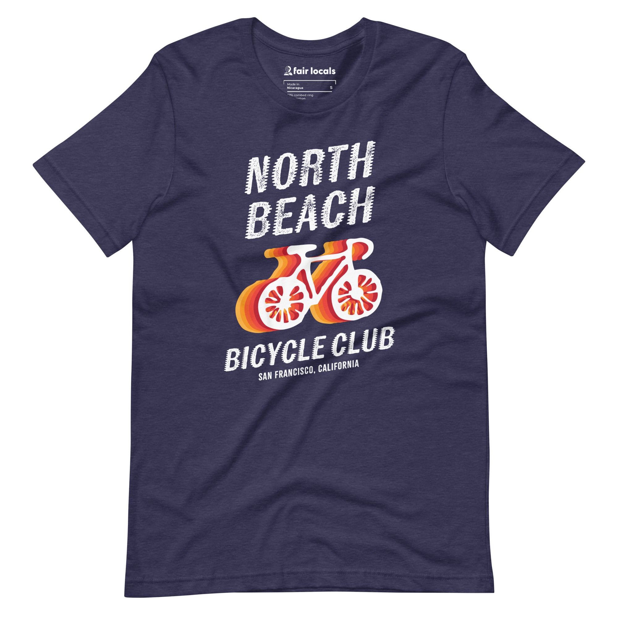 Bicycle Club T-Shirt - North Beach | San Francisco, CA
