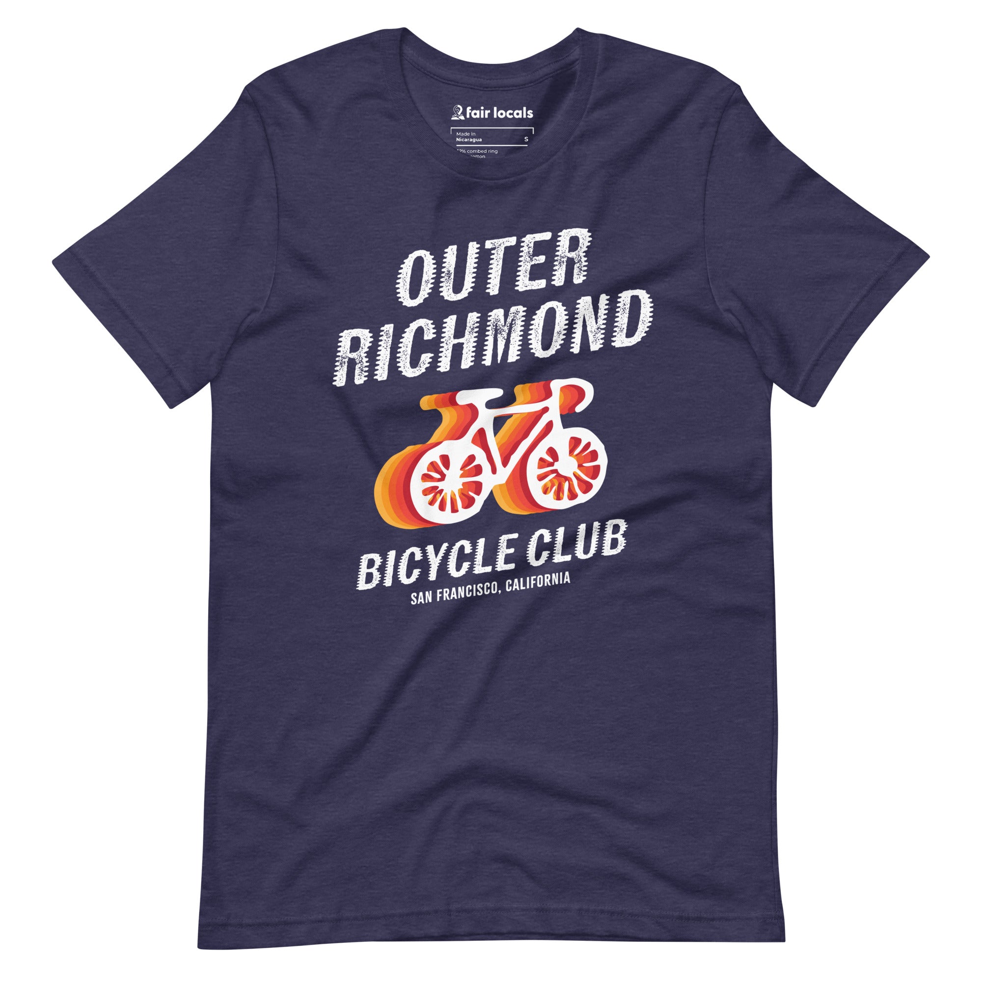 Bicycle Club T-Shirt - Outer Richmond | San Francisco, CA